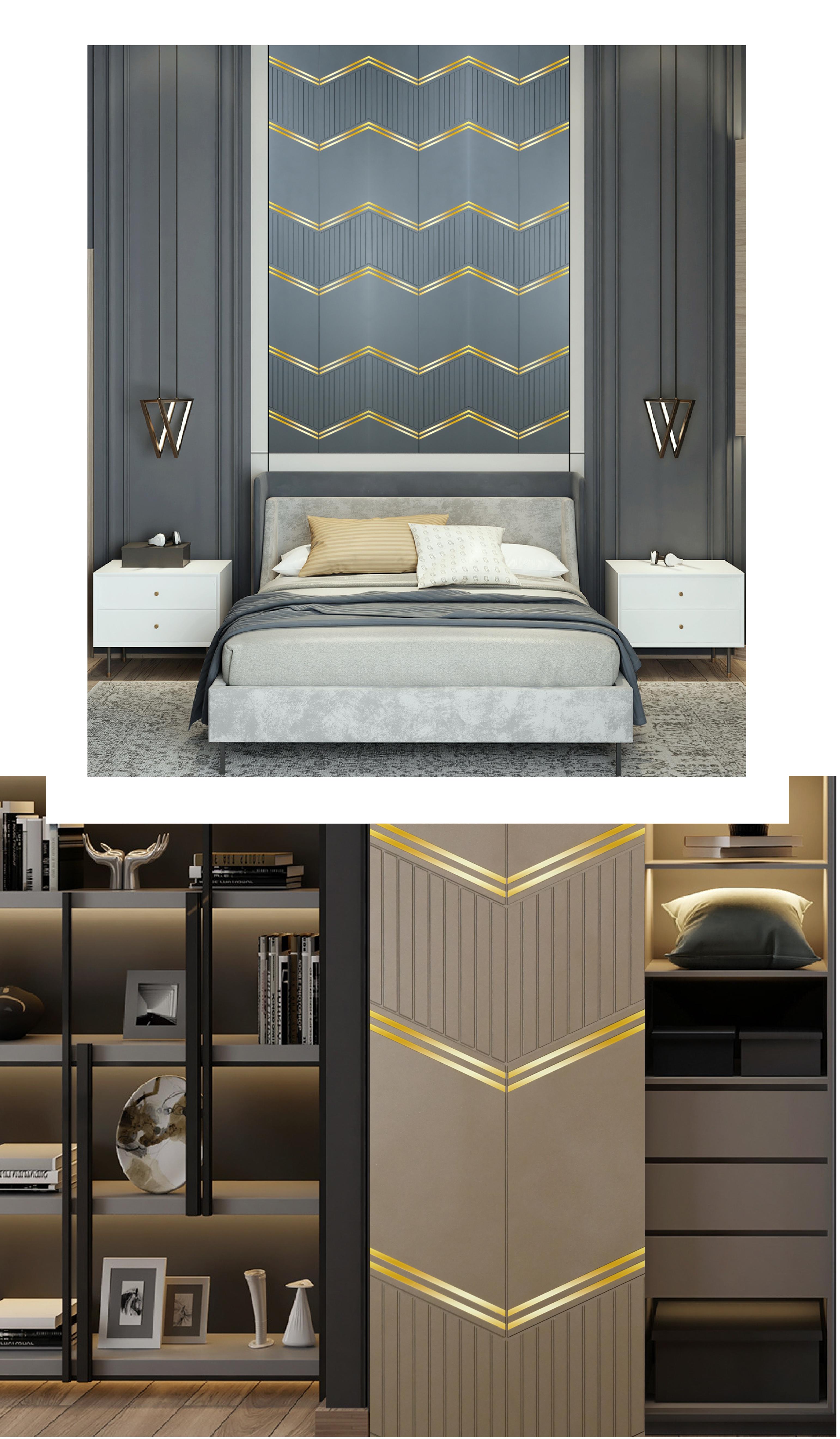 SG-103 Designer Wall Panelling - Stylish Home Décor Solution