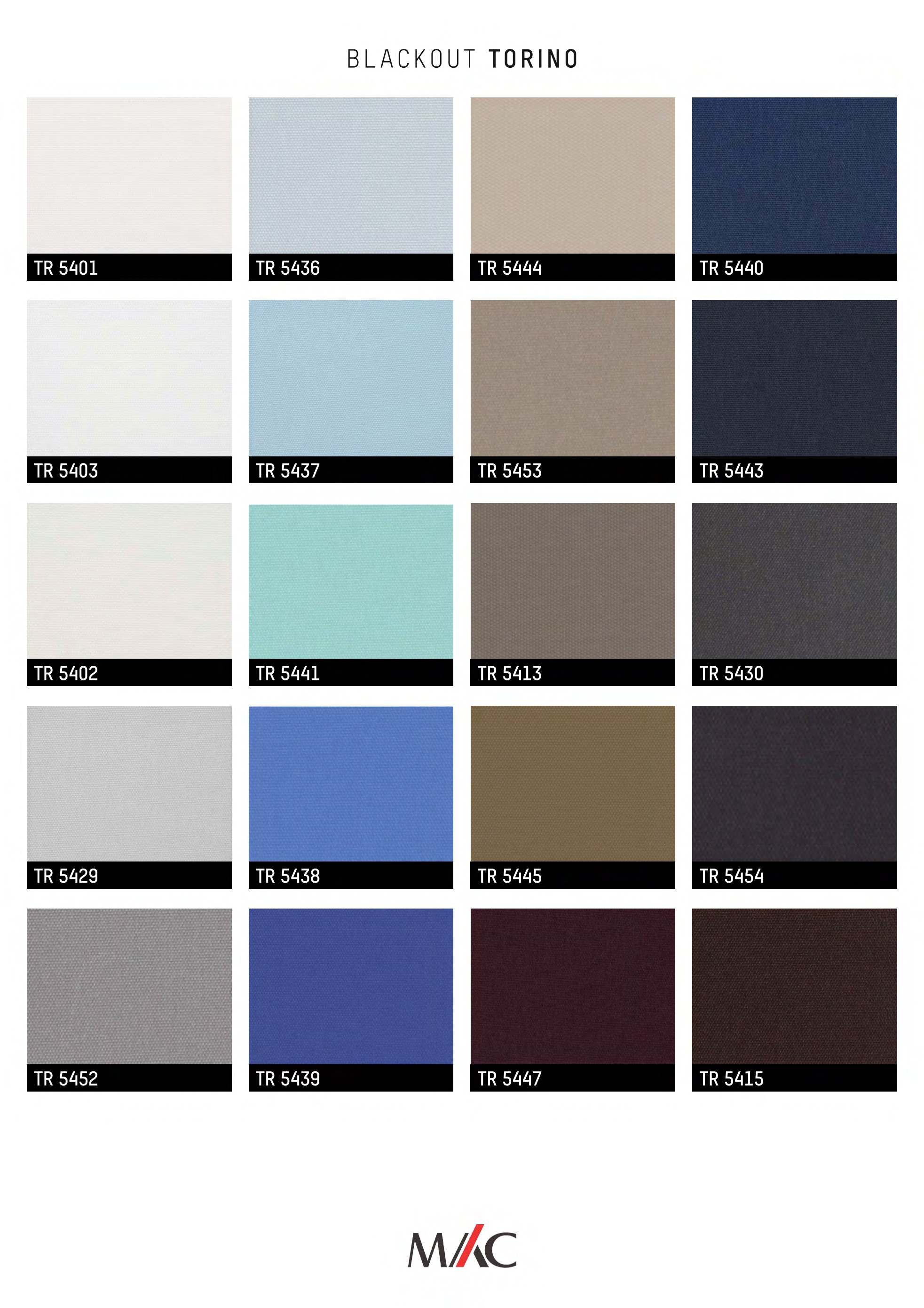 Mac Torino Roller Blind