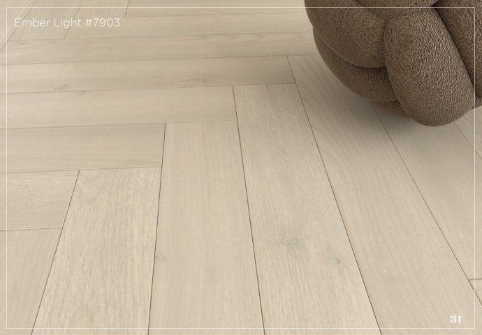 EMBER LIGHT #7903 HB Intrigue 8MM Laminate Wood Flooring