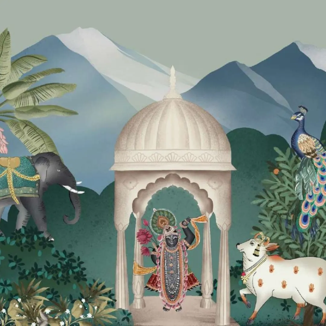ED 20996 Ethnic Creation Wallpaper - Unique Designs for Cultural Elegance