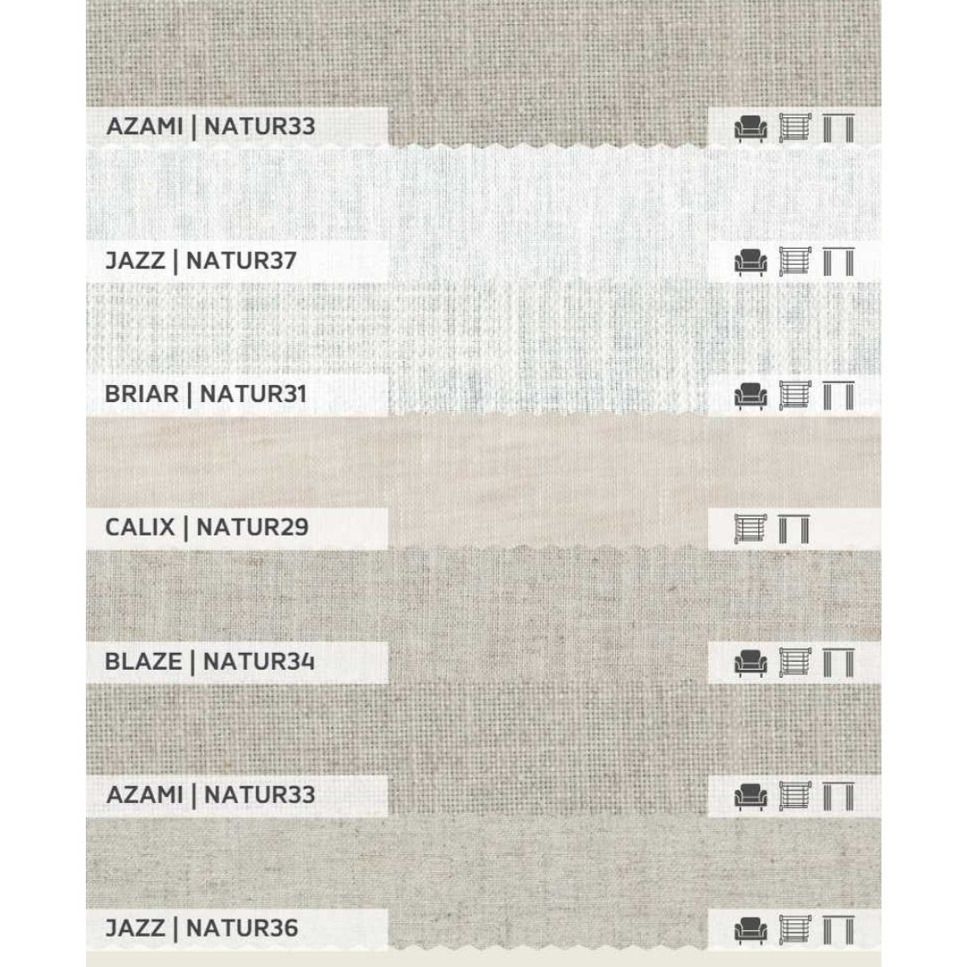 Naturalia Embroidery Fabric - Luxurious Upholstery Material