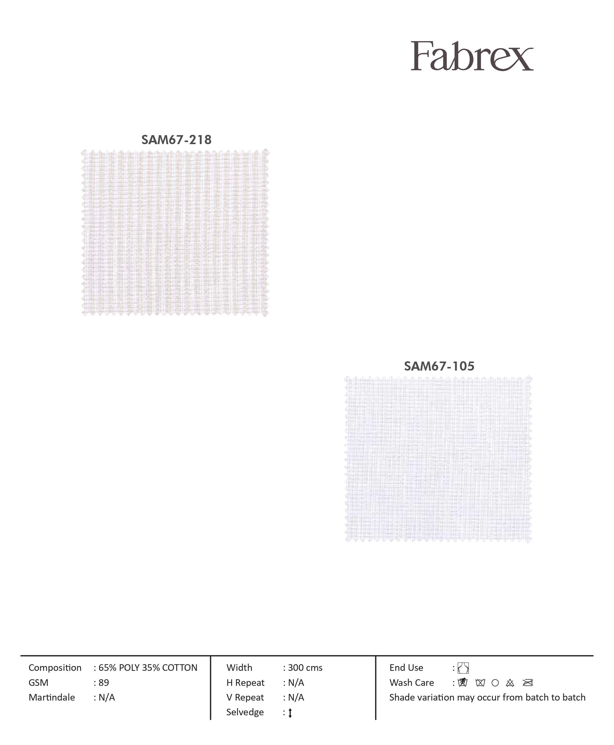Amore SAM68-152: Elegant Self-Curtain Fabric