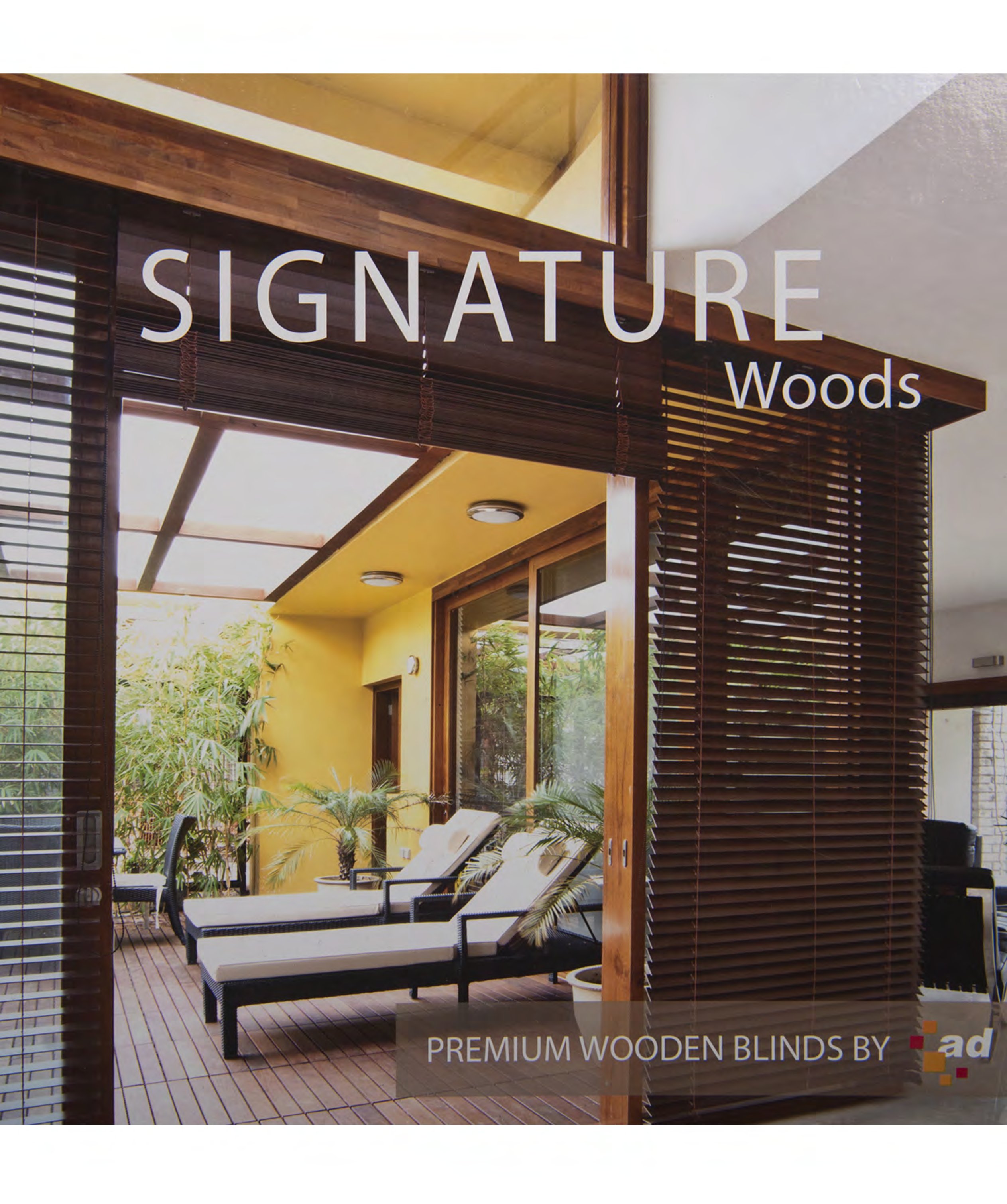 AD Signature Wooden Blinds – Elegant & Durable