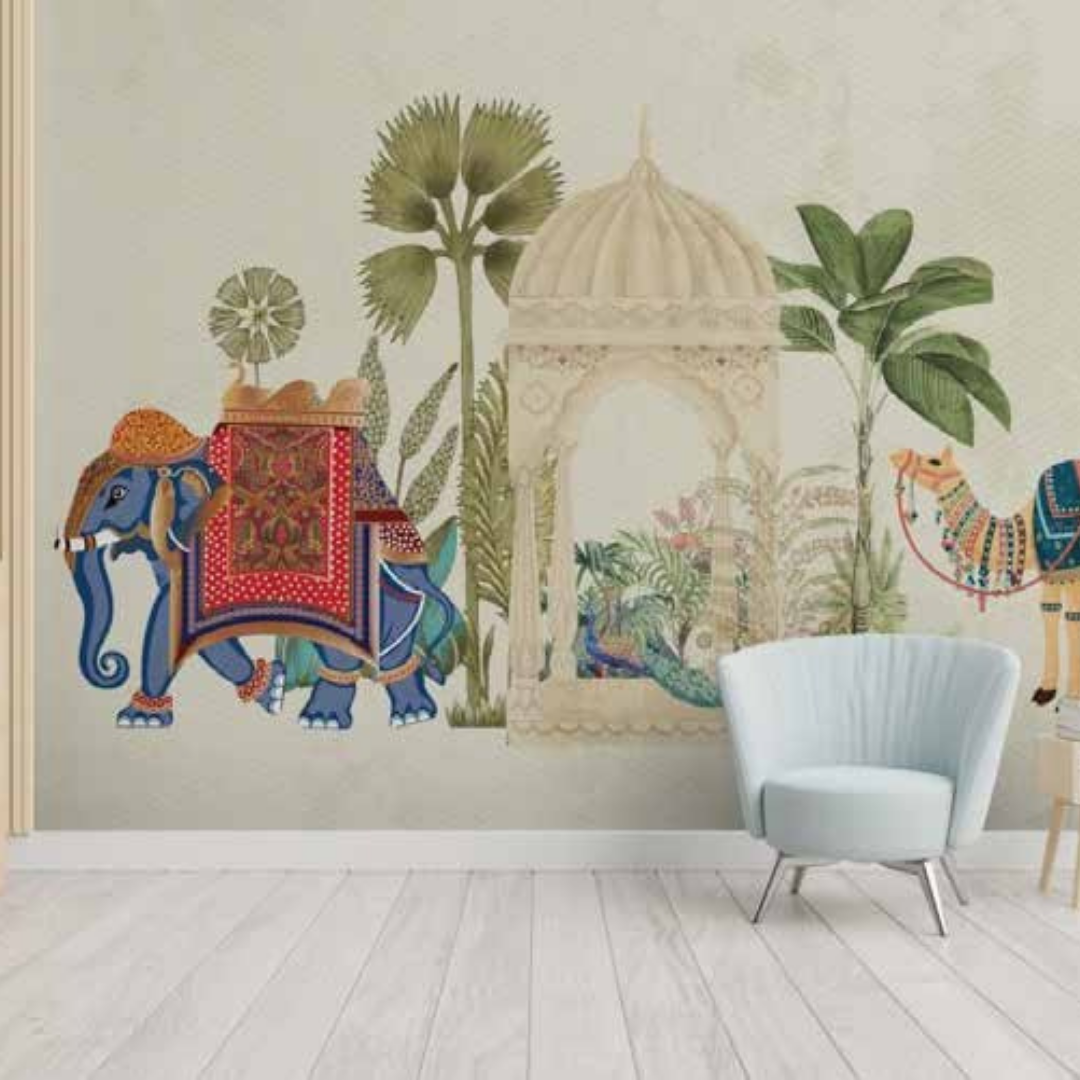 ED 20962 Ethnic Creation Wallpaper - Cultural Elegance for Your Space