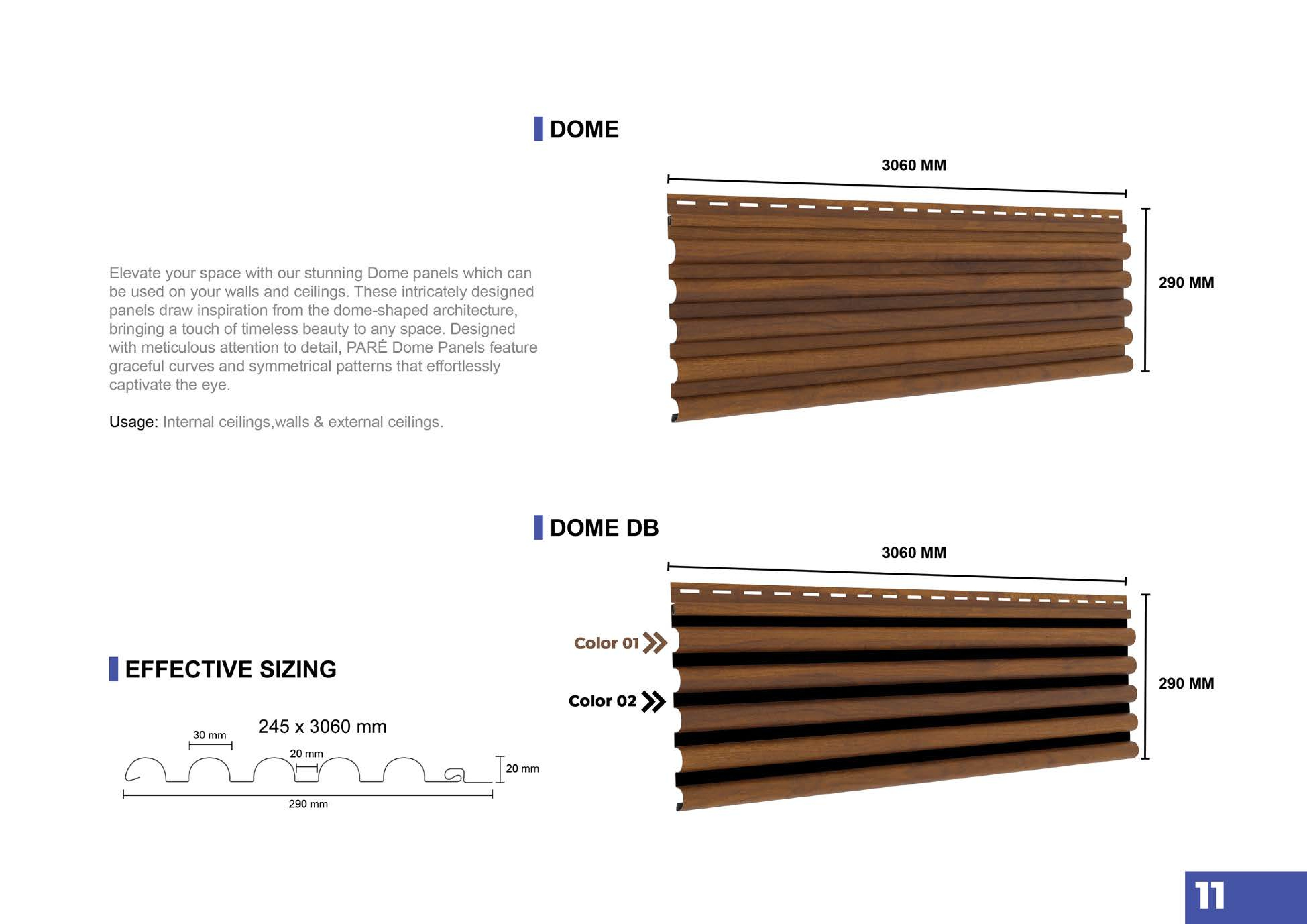 Pare Innov2+ Brochure Ceiling Panel – Stylish & Durable