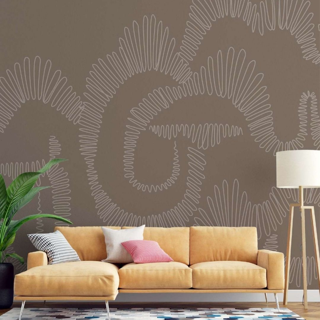 Customized Kinetic Art Abstract Wallpaper - Unique Home Decor