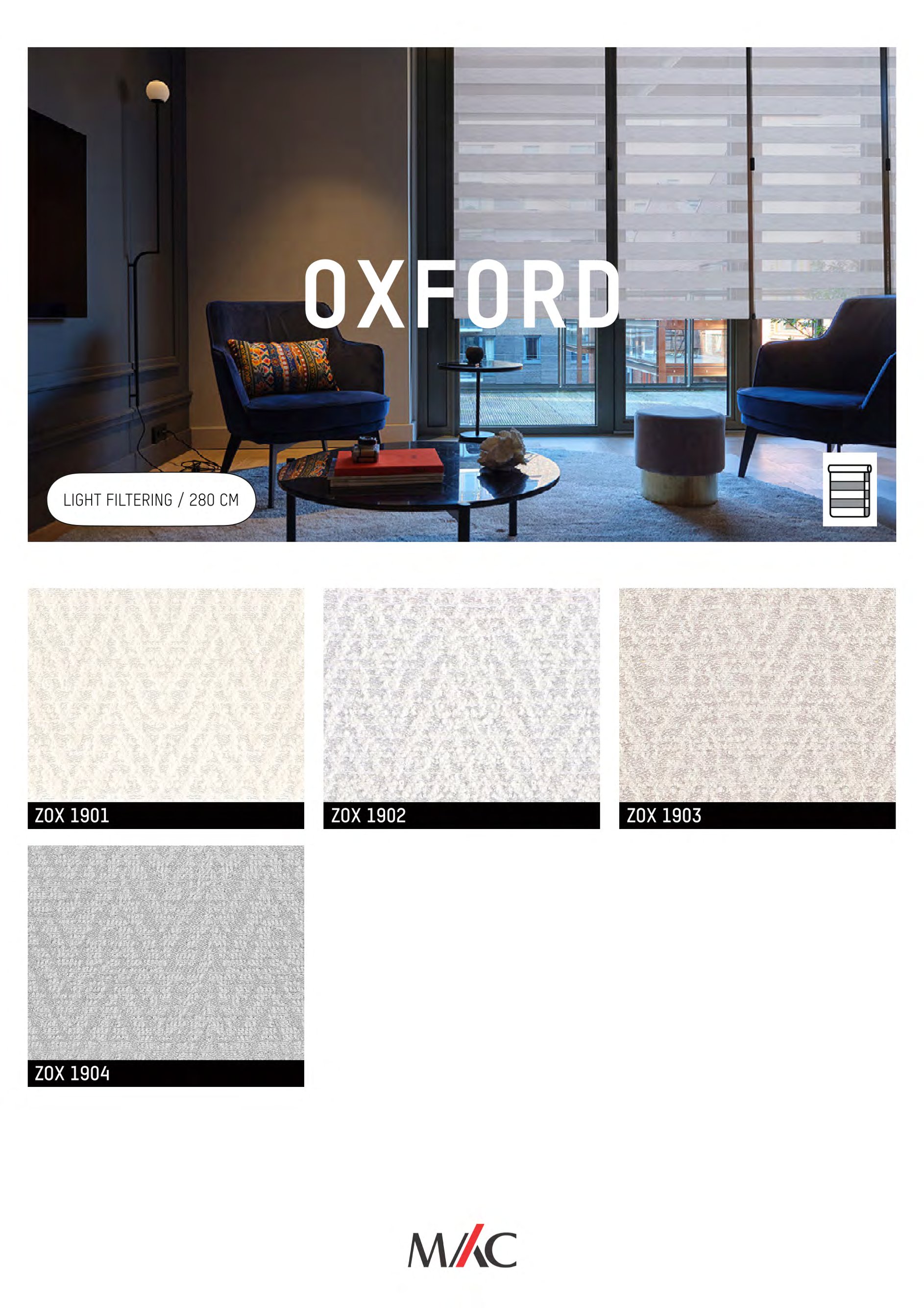 Mac Zebrano Blinds Oxford – Elegant Light Control