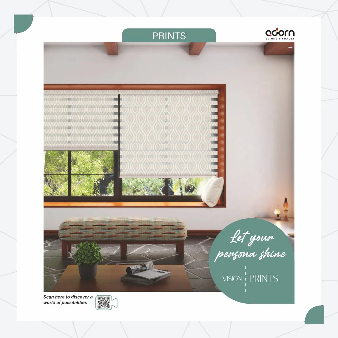 AD Vision Collection Vol-3 Prints Sonatine Fabric