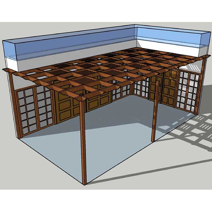 Pergola 3D-6