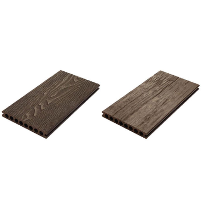 LEBEN Wpc Decking Coffee