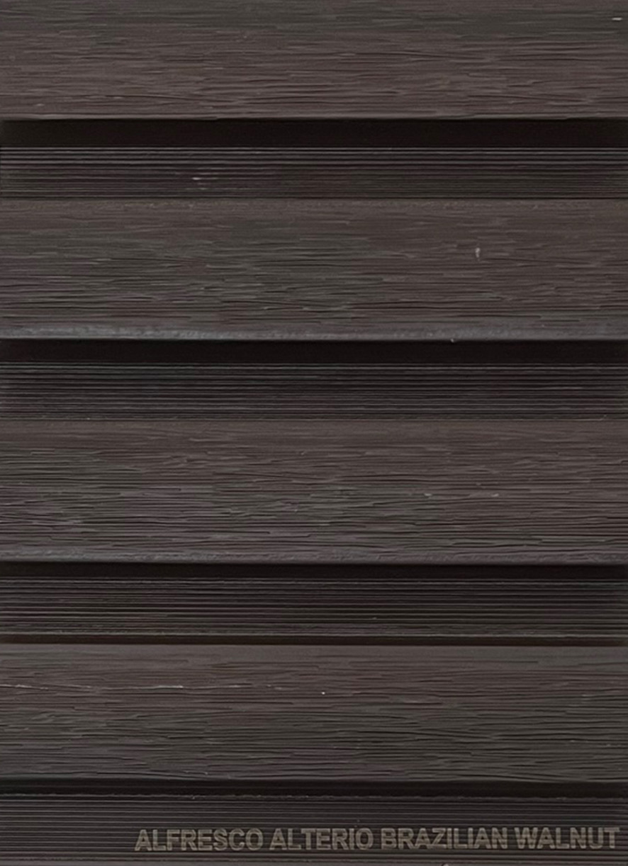 Wpc Wall Louver | Brazilian Walnut