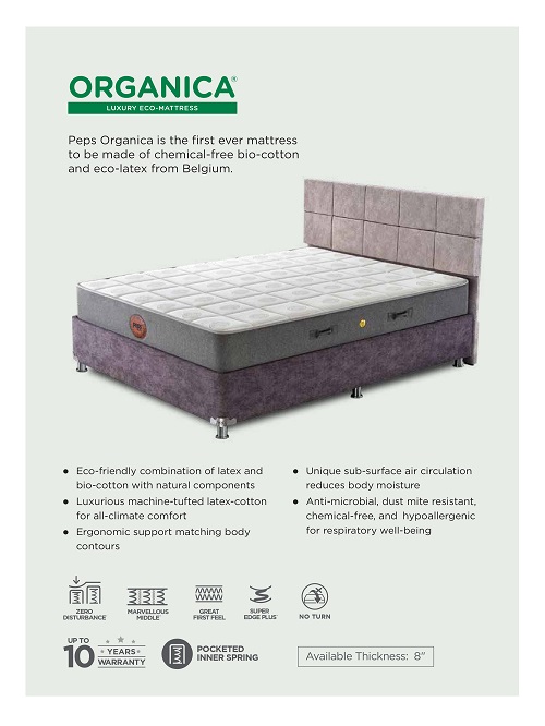 Peps Organica Luxury Eco Mattress