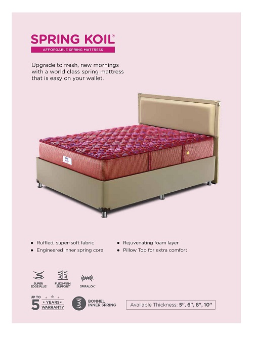 Peps Spring Koil Affordable Spring Mattress