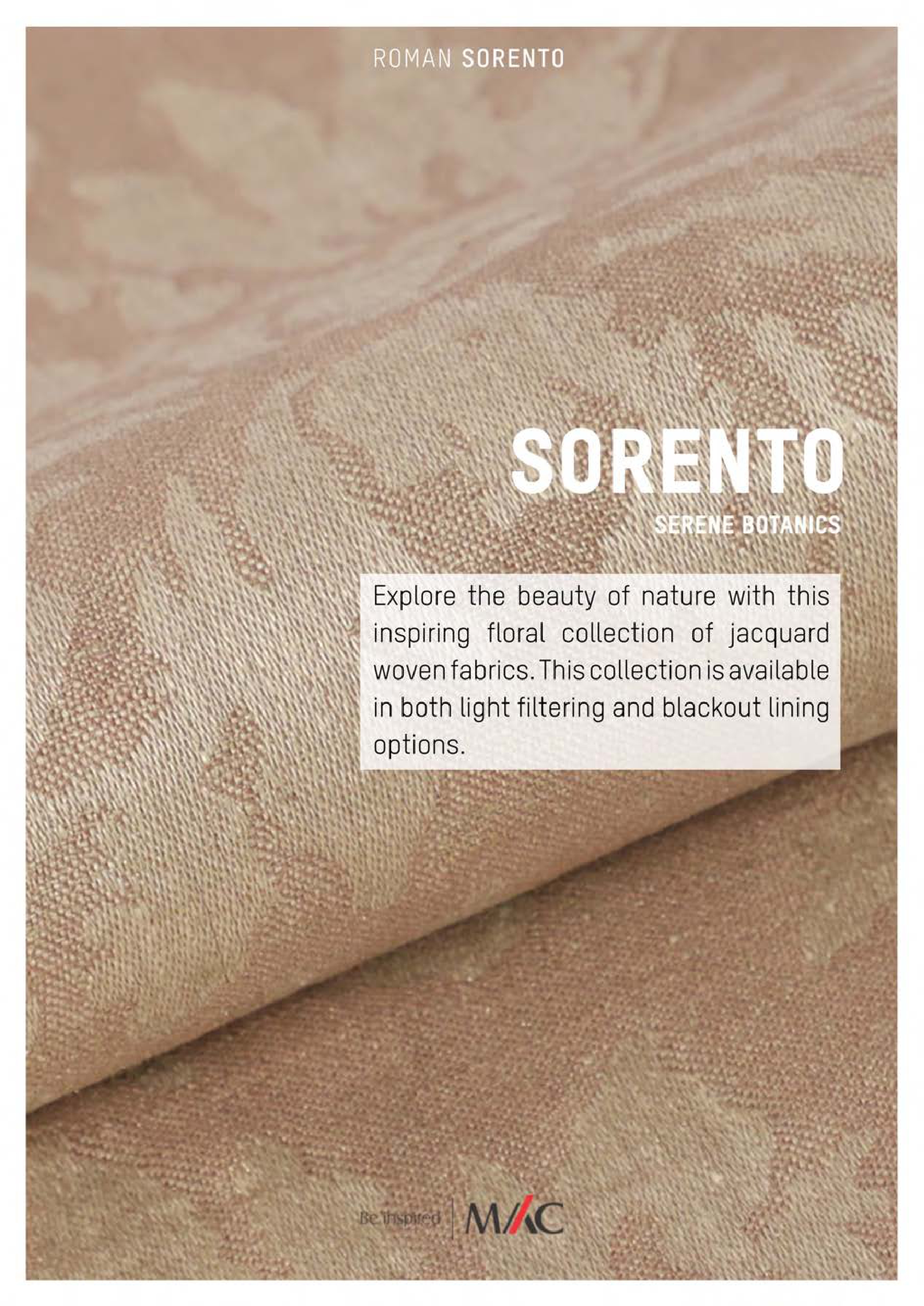 Sorento - Mac Roman Blind