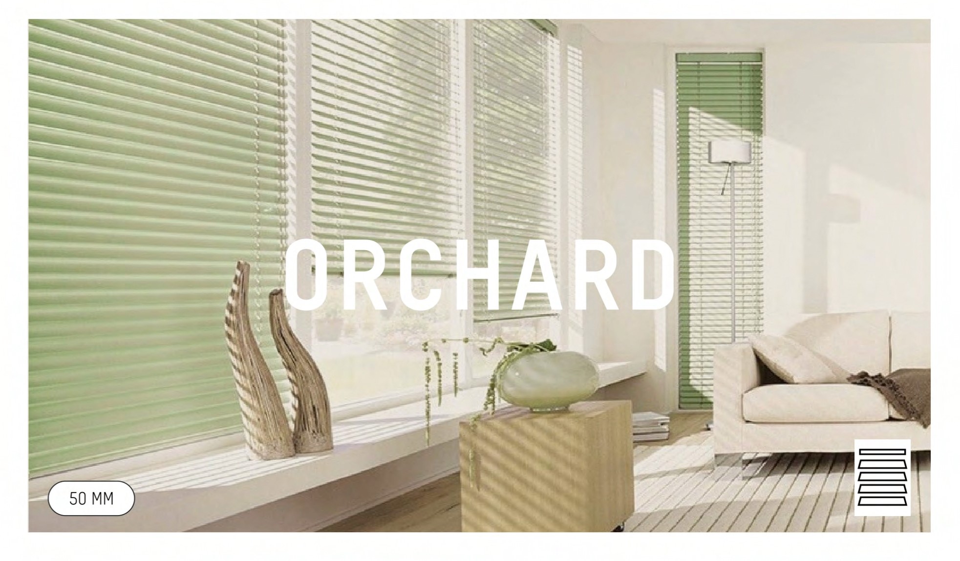 Mac Metal Venetian Blind - Orchard 25mm Blind