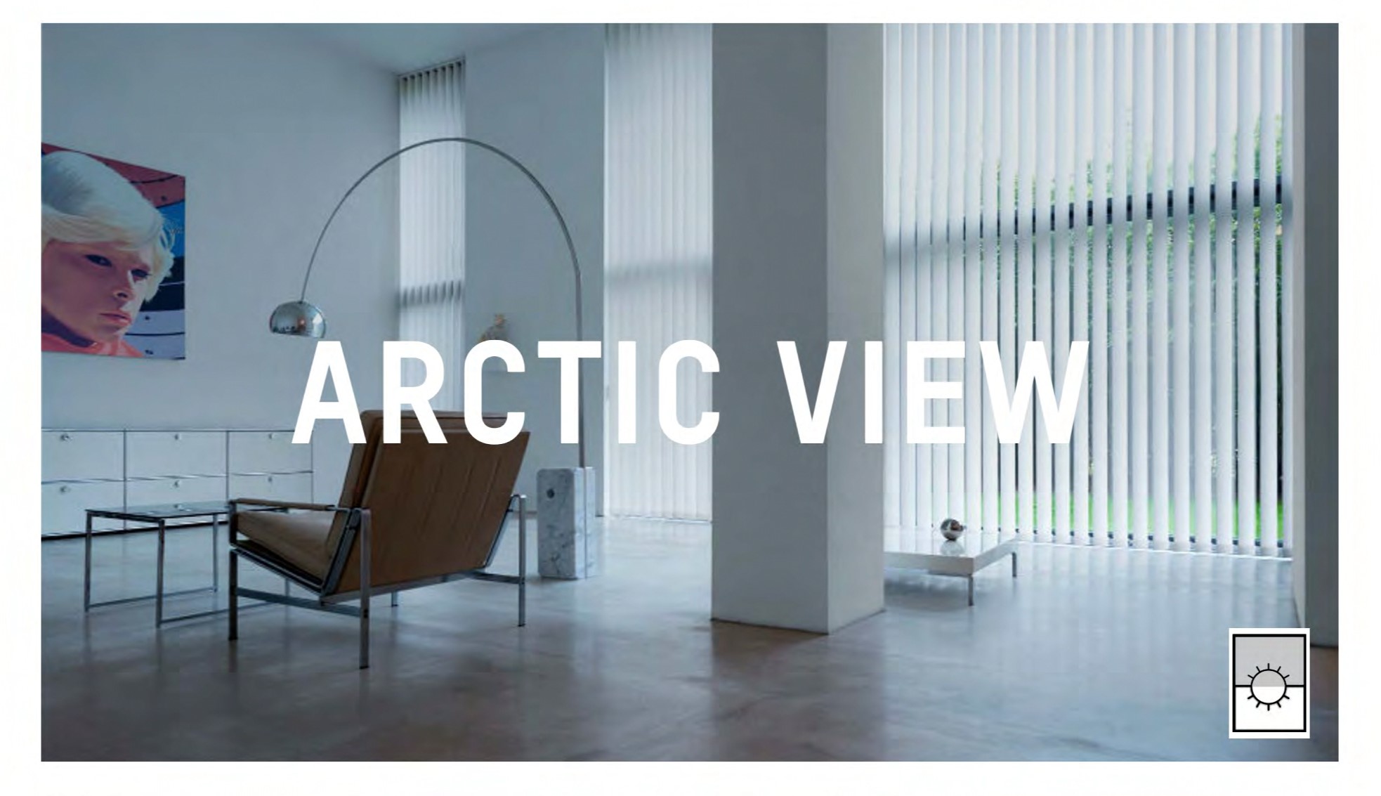 Arctic View Mac Vertical Blind Collection