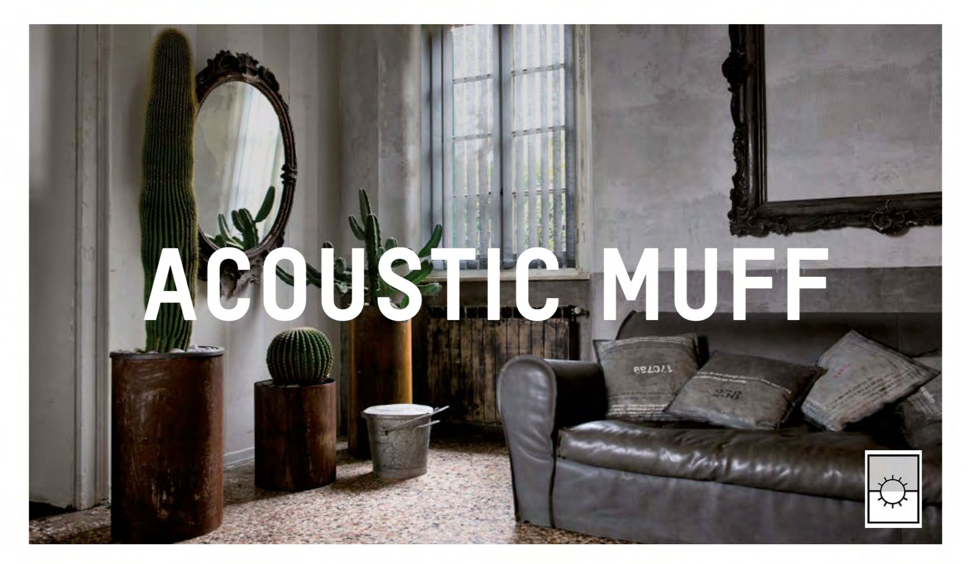 Acoustic Muff Mac Vertical Blind Collection