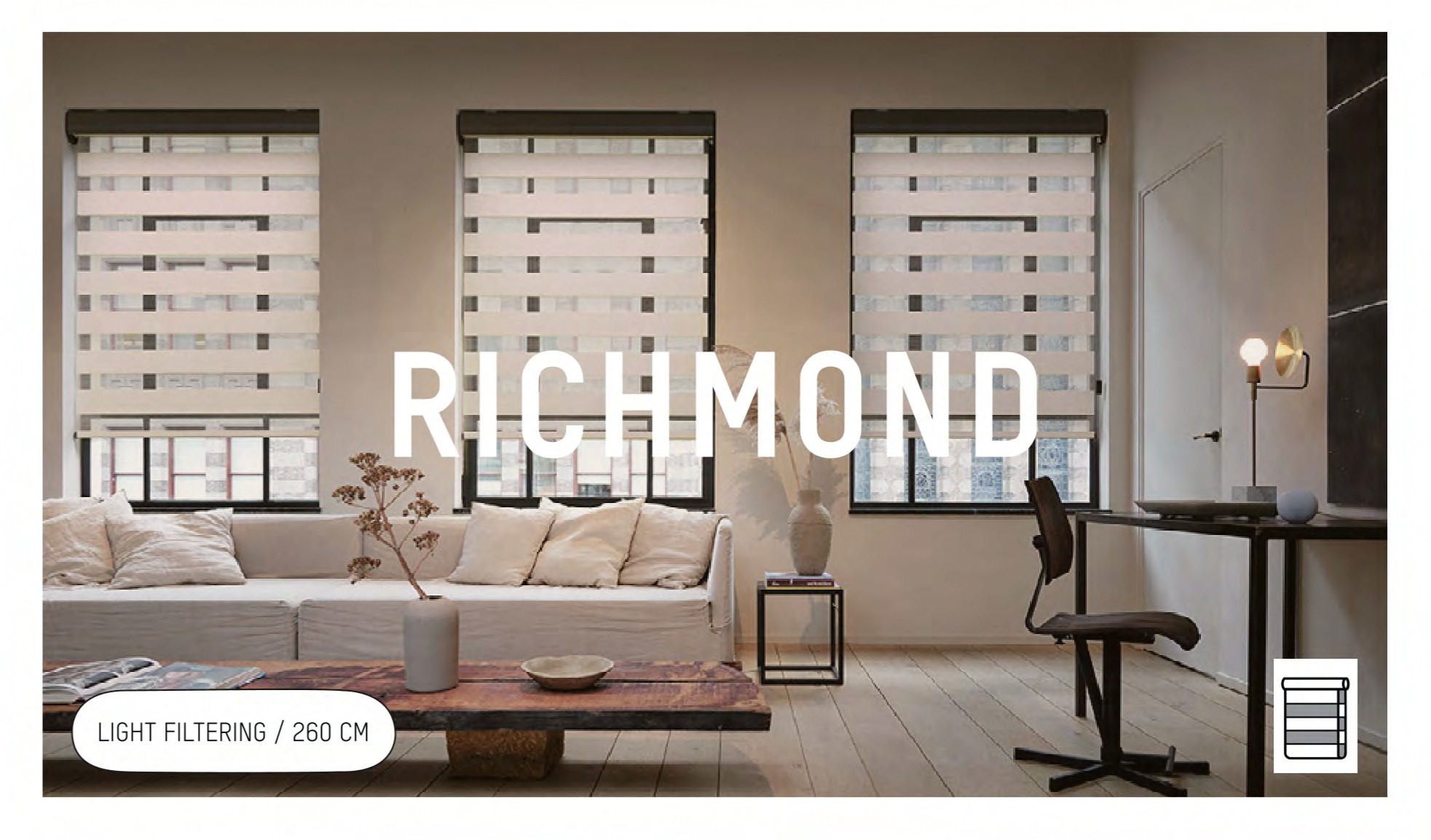 Richmond Mac Zebra Blind