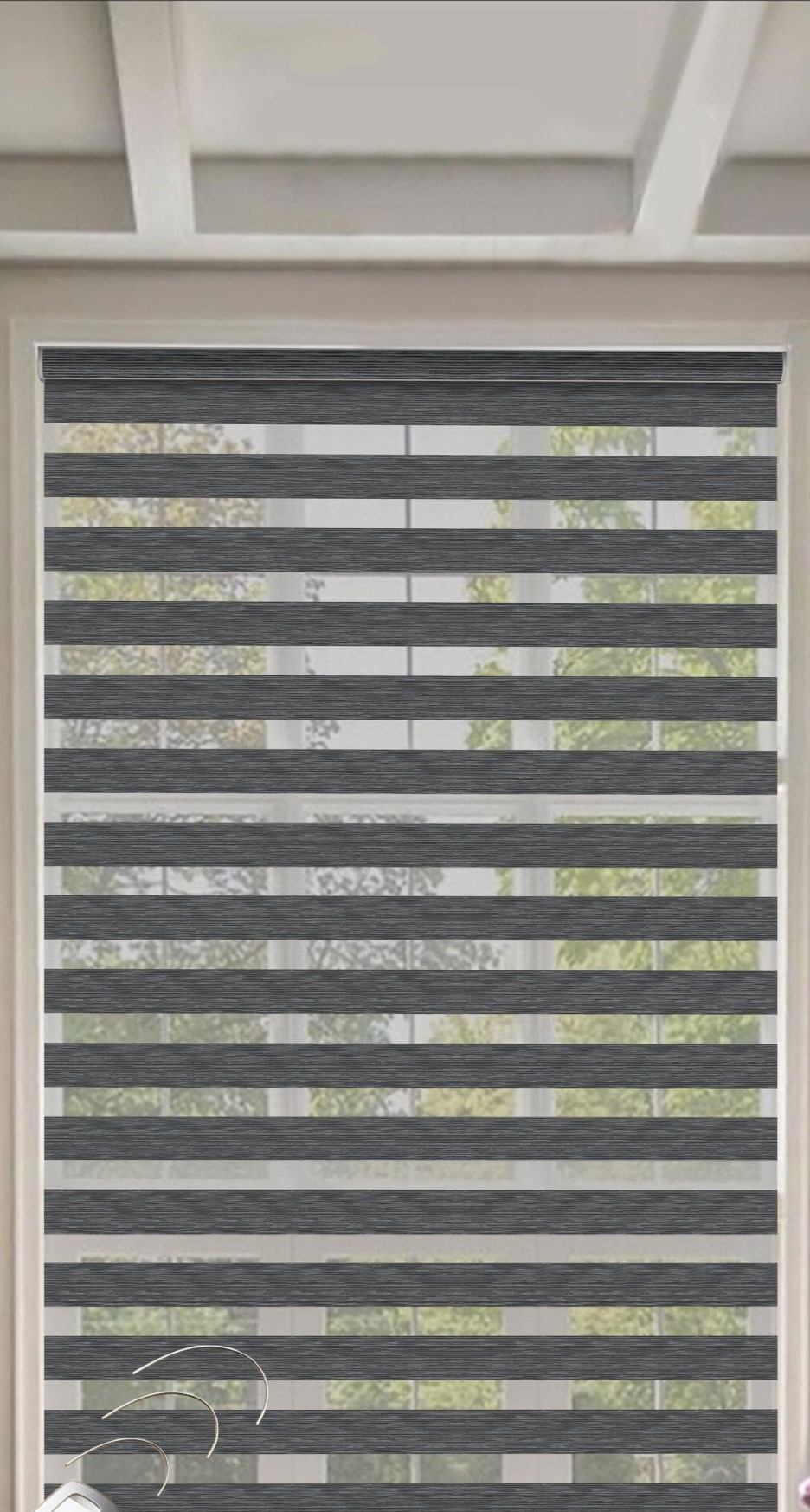 Kai Translucent Marvel Zebra Blind