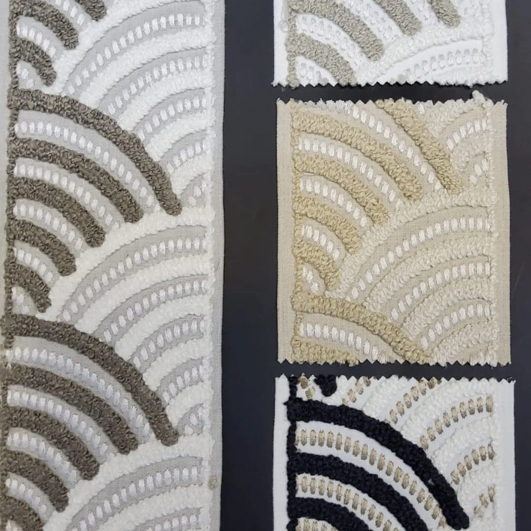 Chic Curtain & Sofa Borders - 16 Fabric Options for Stylish Upholstery