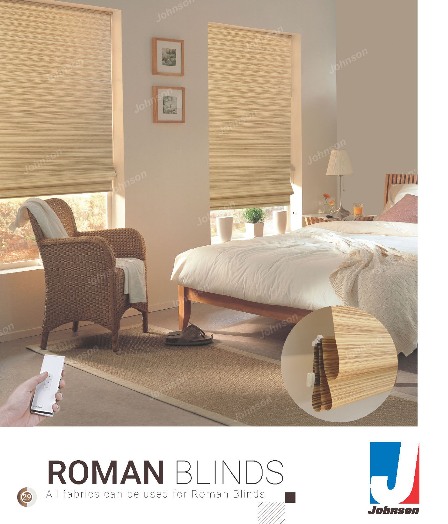 Johnson Roman Blinds – Elegant Window Coverings