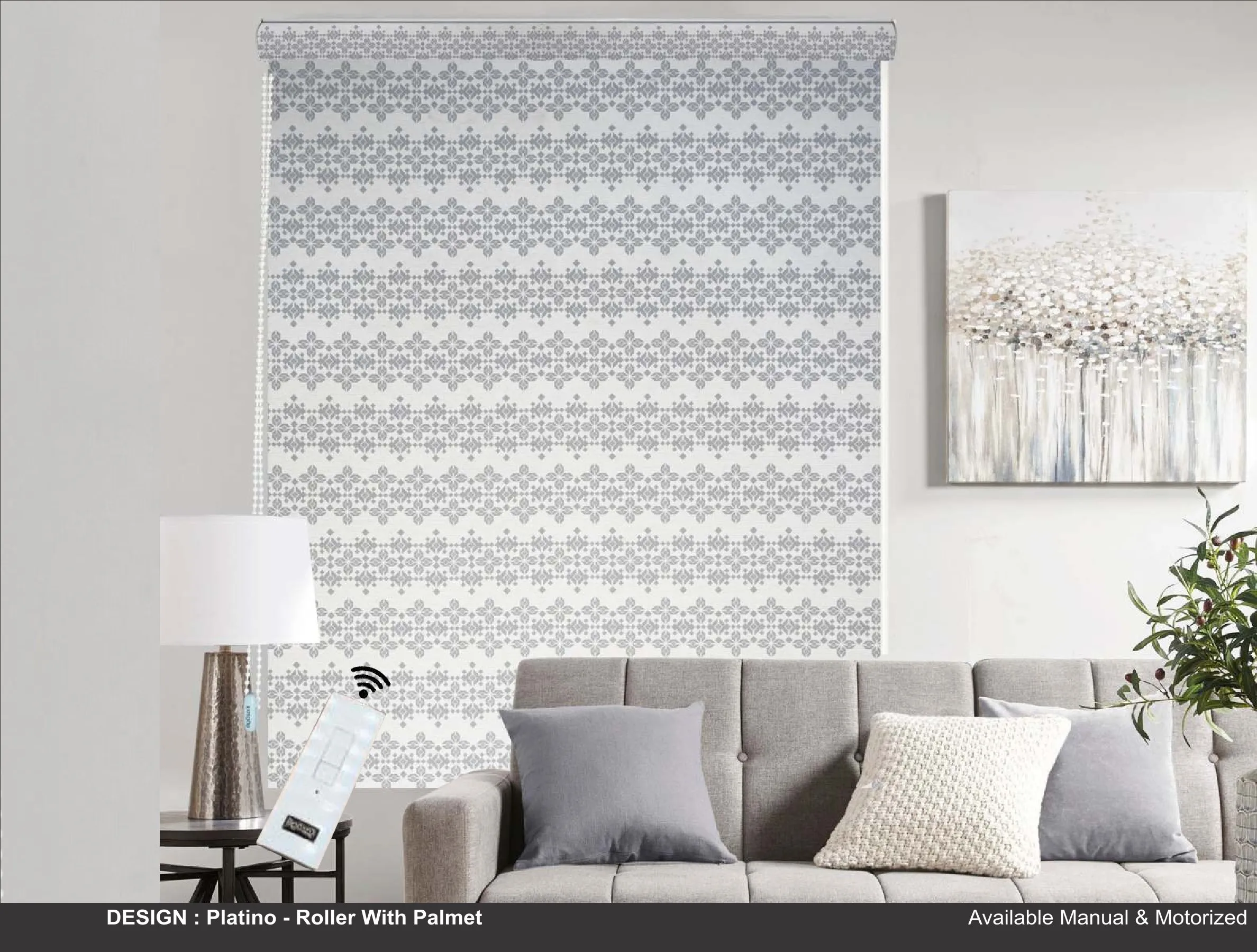 Kazage Platino  Printed Blinds & Wallpapers Design