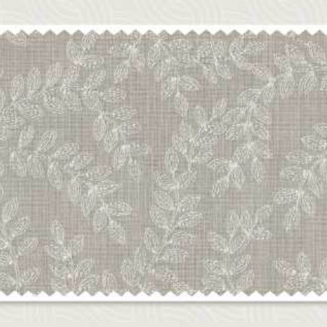 NAWA BAY0009 Bayana Embroidery Fabric - Elegant Upholstery Choice