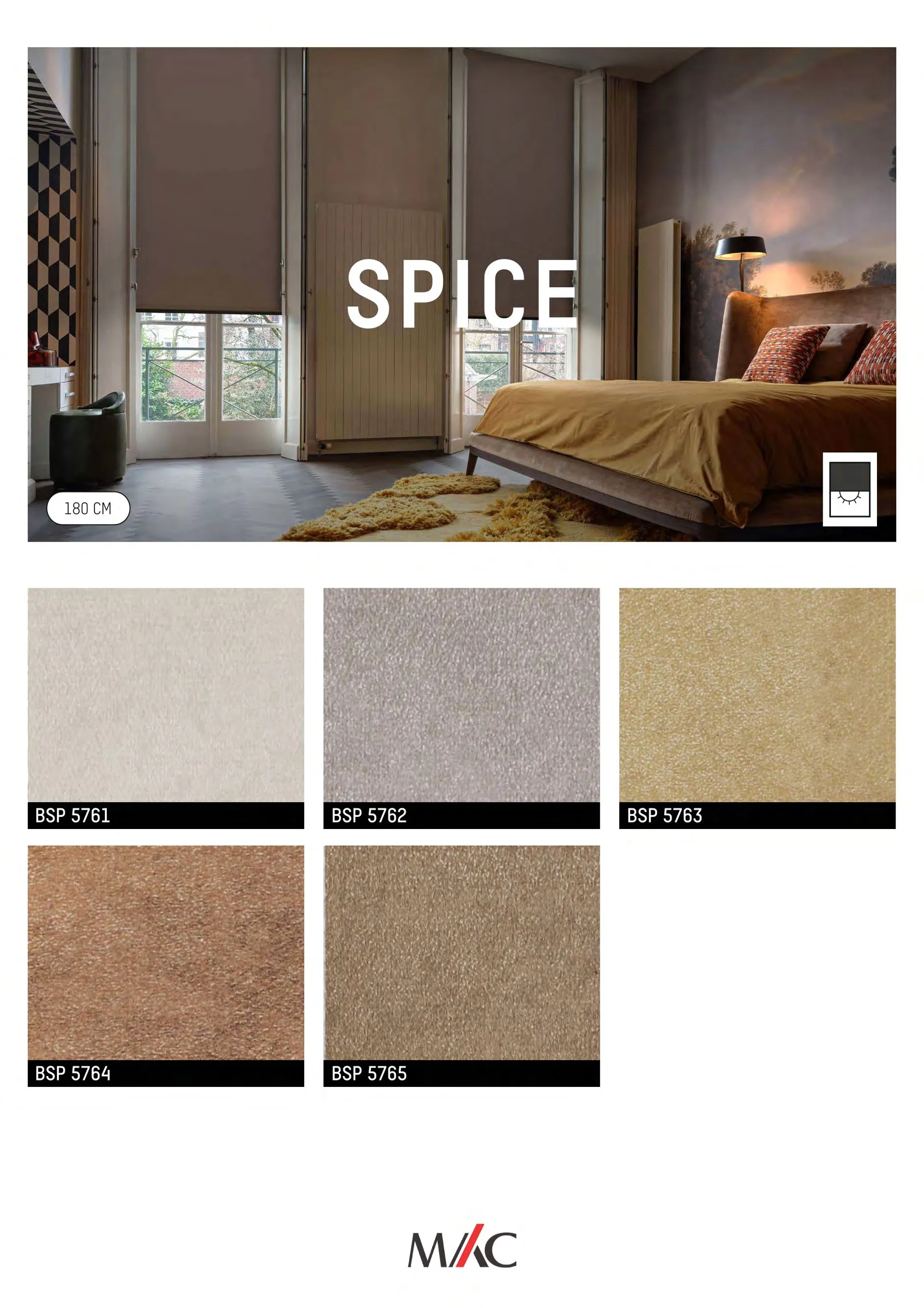 Mac Blackout Blinds SPICE – Complete Light Control