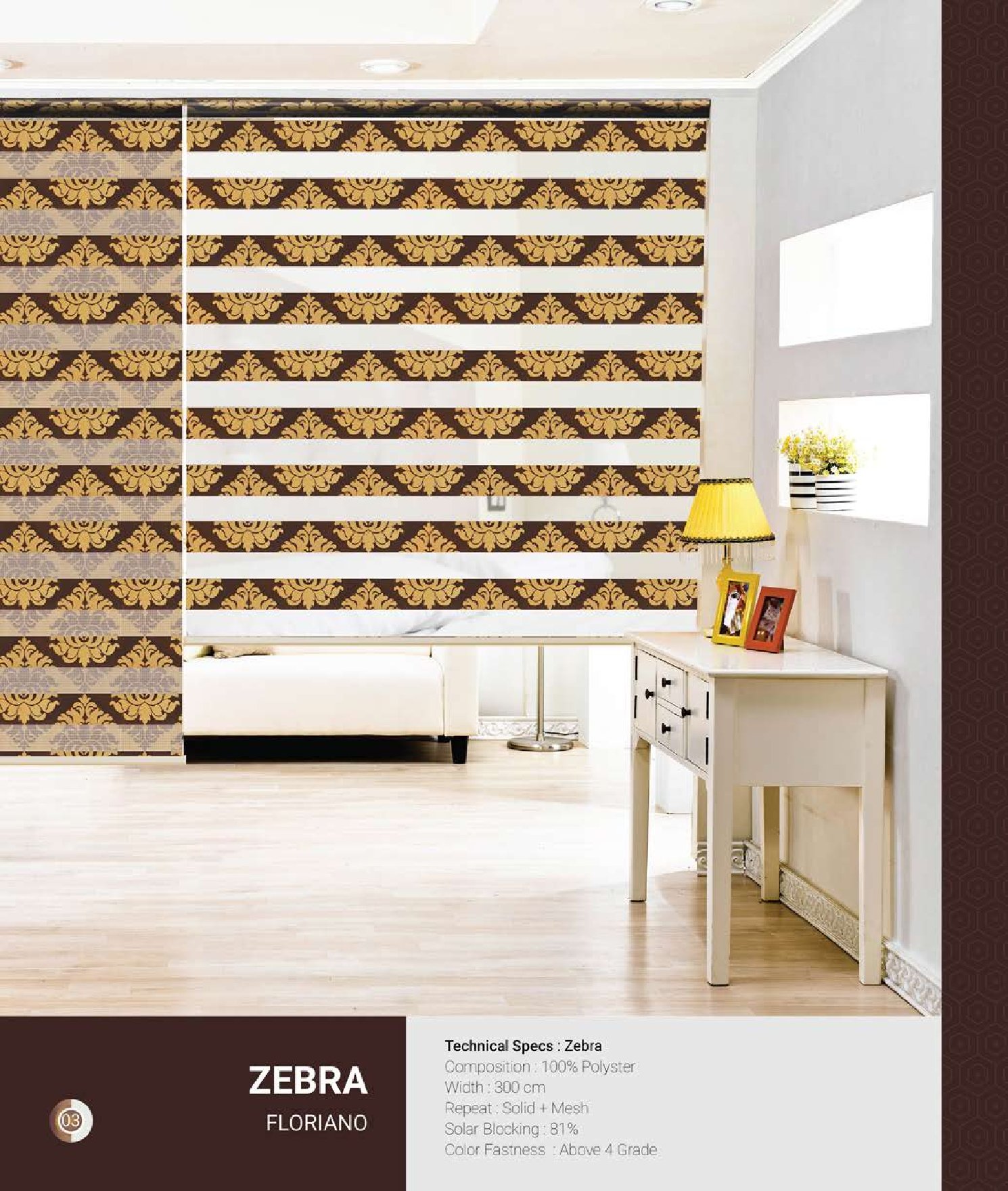 Johnson Zebra Window Blinds – Light Control & Style FLORIANO