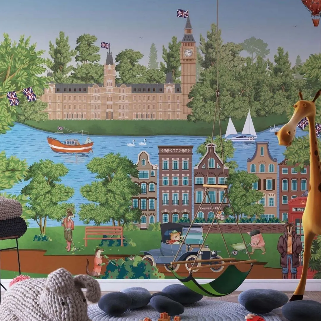 This is the  Kids Wallpaper Collection |   British Country Side