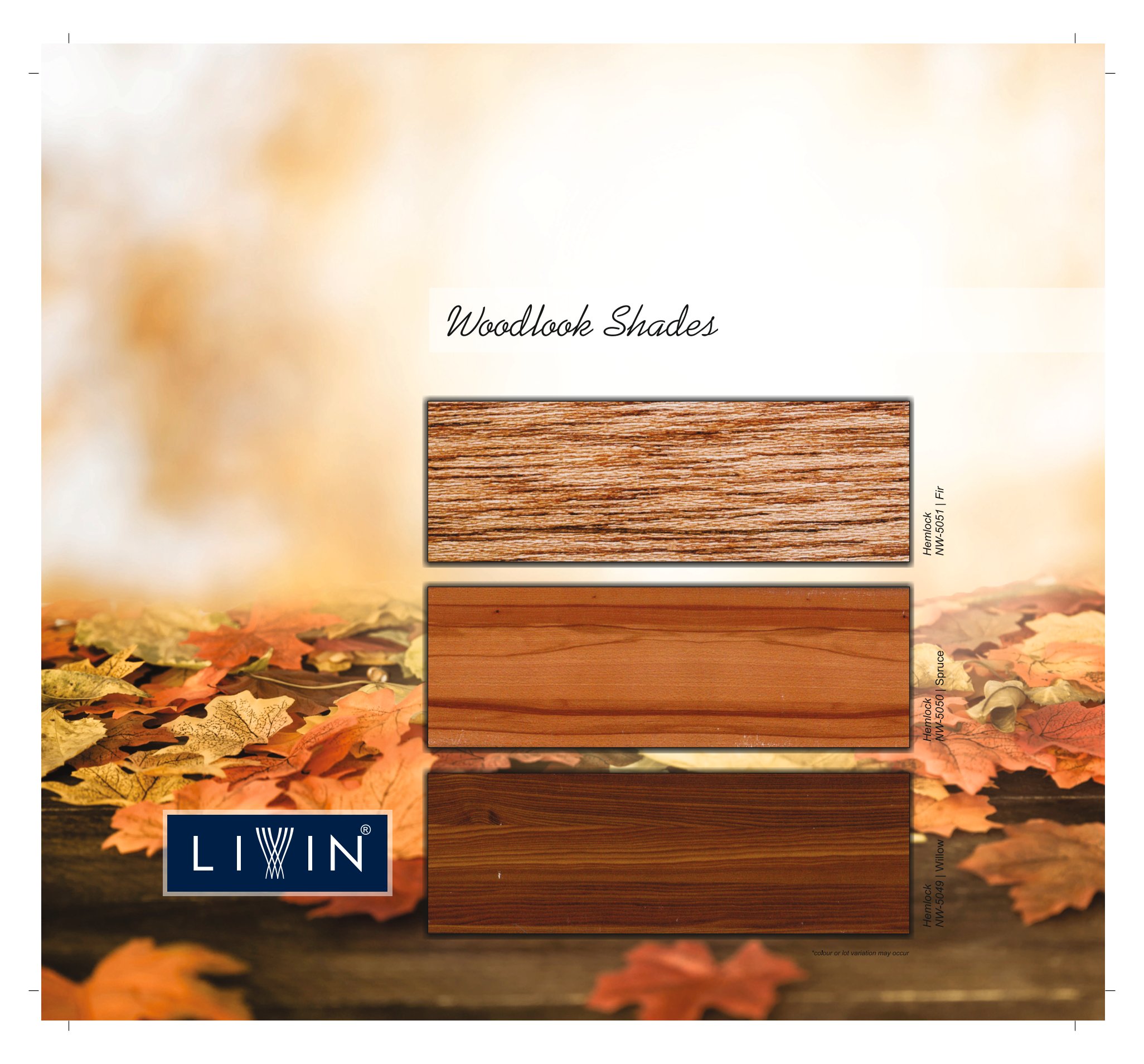 Livin Wooden Blinds NW-5051 – NW-5050 NW-5049 Elegant & Durable