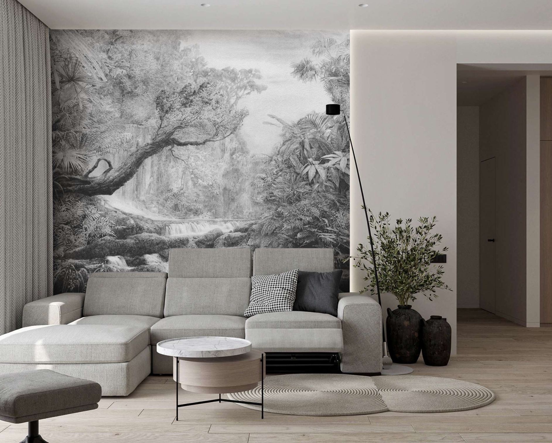 Alkemi Charcoal Customized  Wallpaper | Ch23064