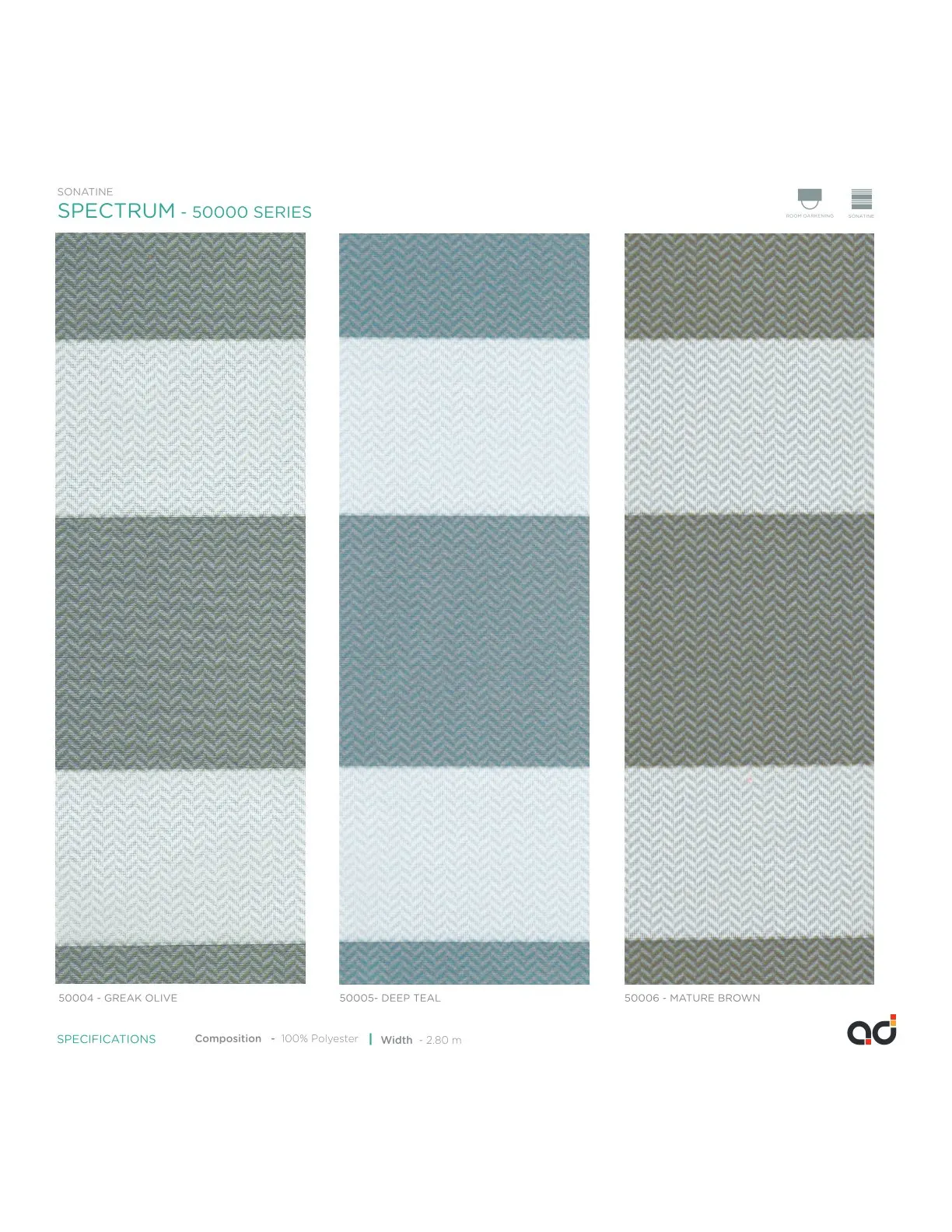 AD Vision Sonatine  SPECTRUM 50000 SERIES Curtains Vol-1