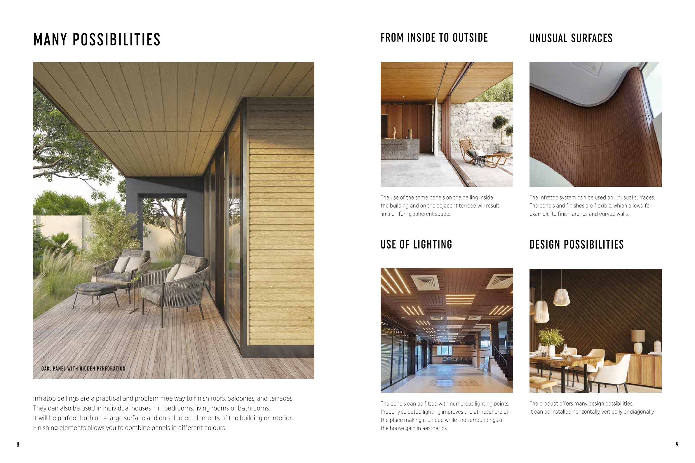 Vox Infratop Ceiling & Wall Panels – Stylish & Durable