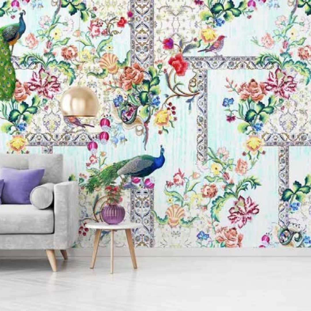 ED 17740 Ethnic Creation Wallpaper - Personalize Your Space with Cultural Elegance