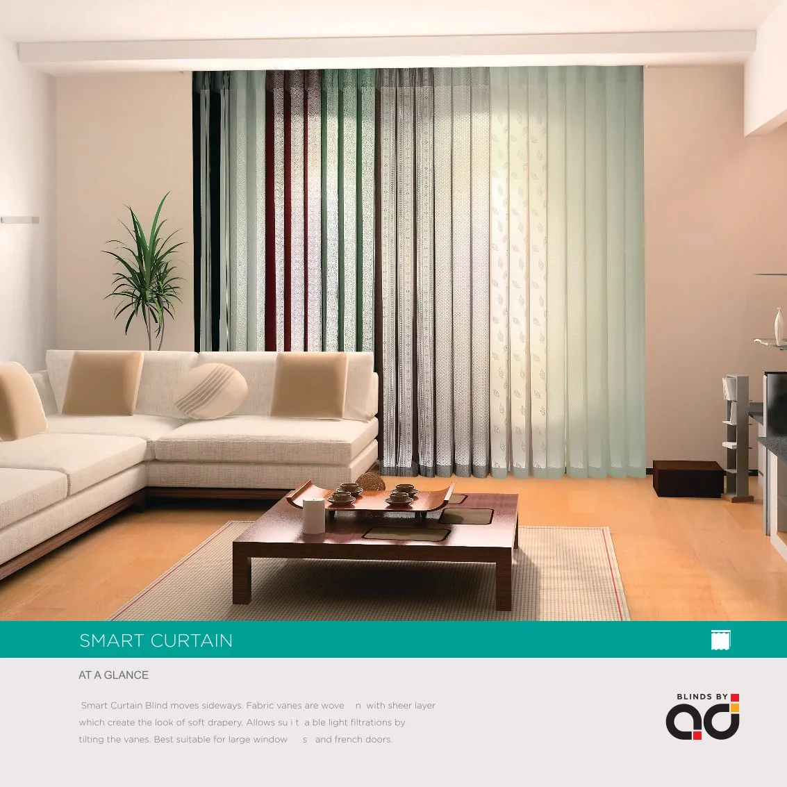AD Vision Vol-2 Smart Curtain – Stylish & Modern