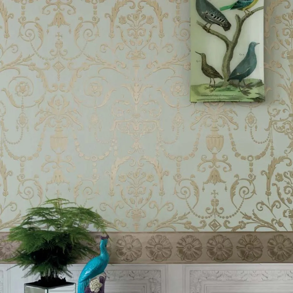 Cole & Sons-Luxury Wallpaper  || Tudor Rose Border
