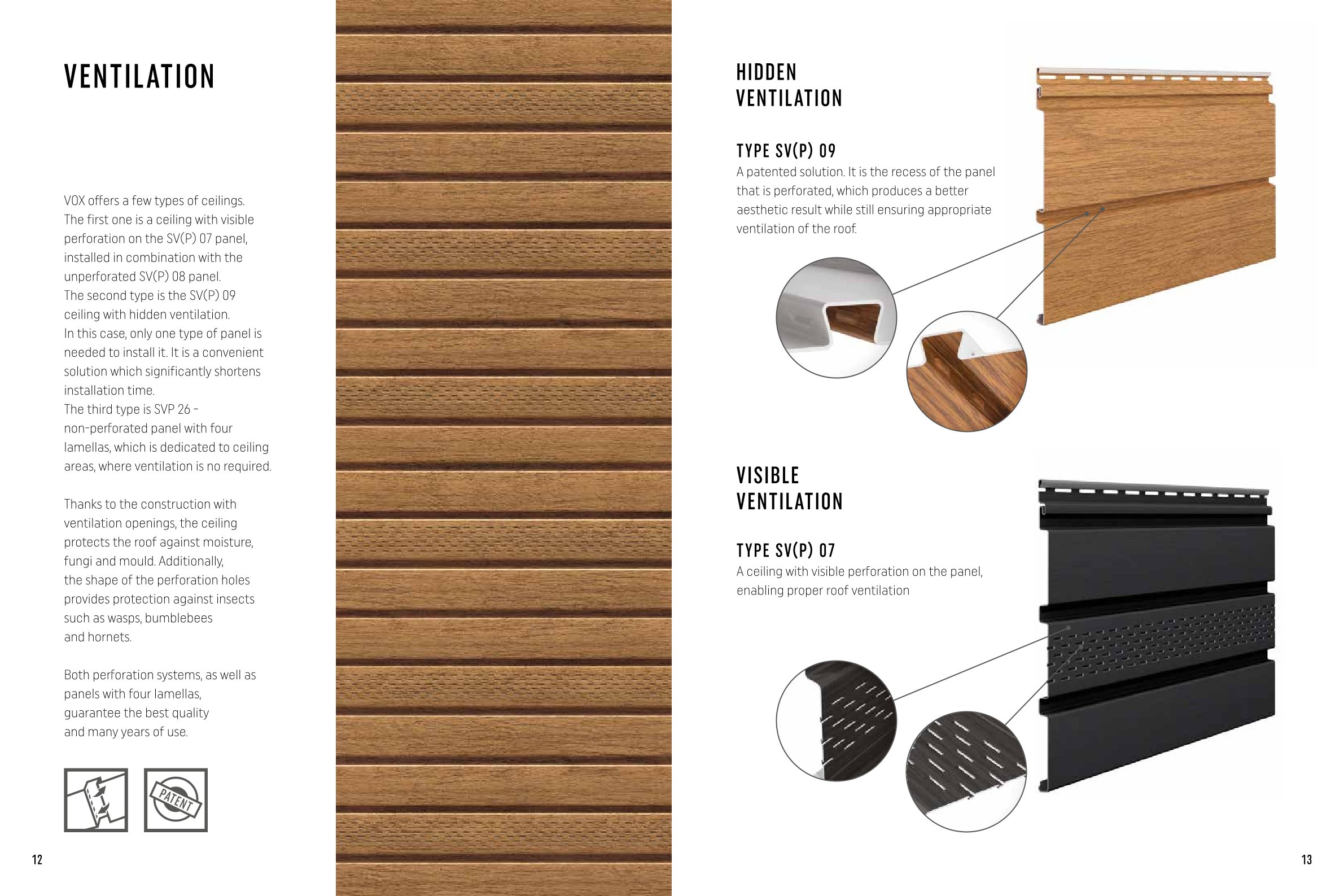 Vox Infratop Ceiling & Wall Panels – Stylish & Durable VENTILATION