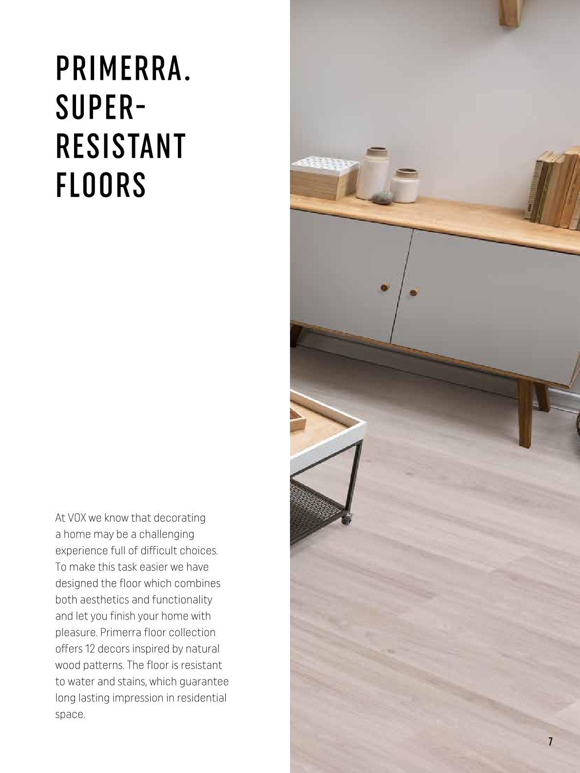 Vox Primerra SPC Flooring – Durable & Waterproof