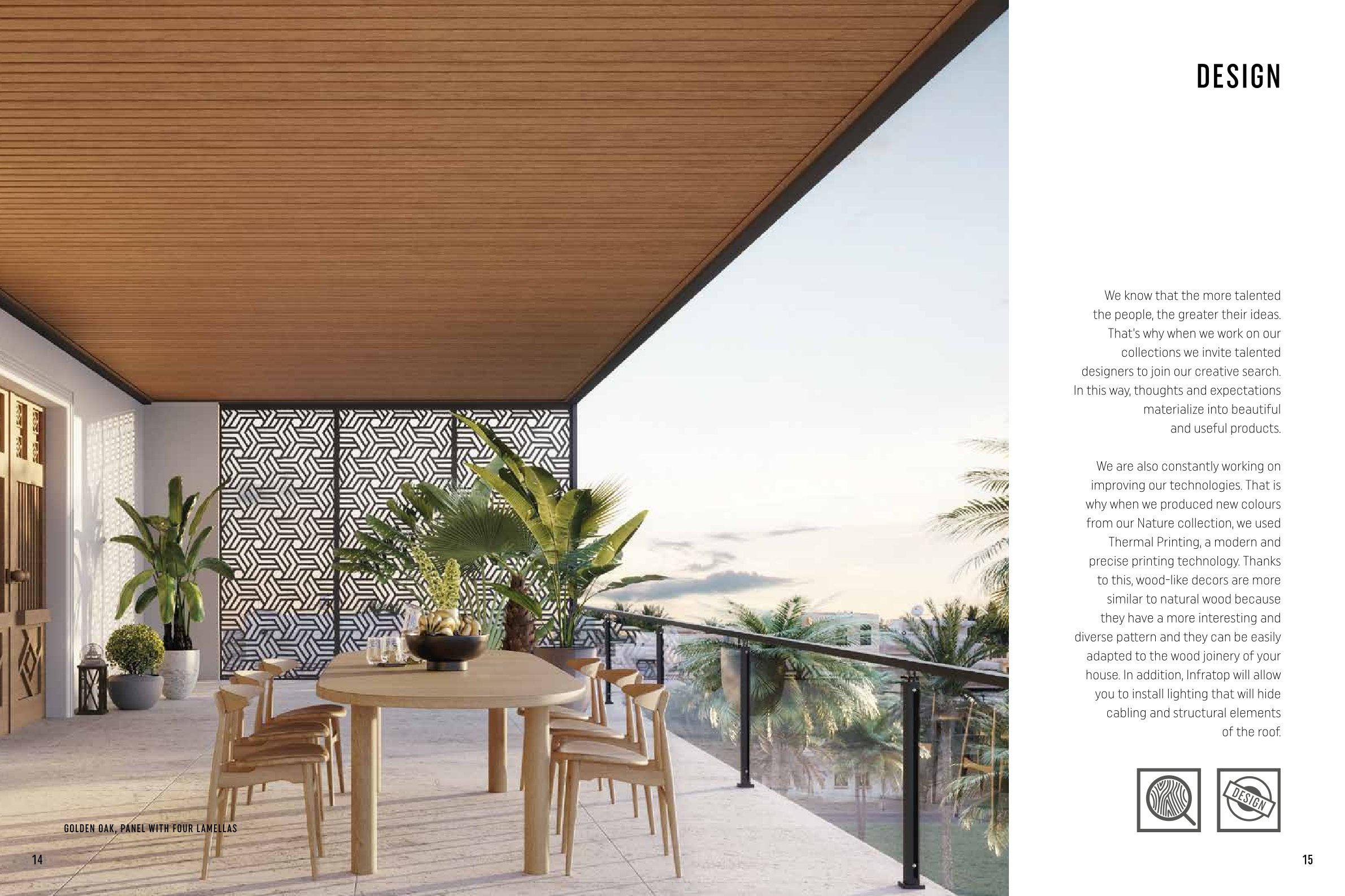 Vox Infratop Ceiling & Wall Panels –DESIGN