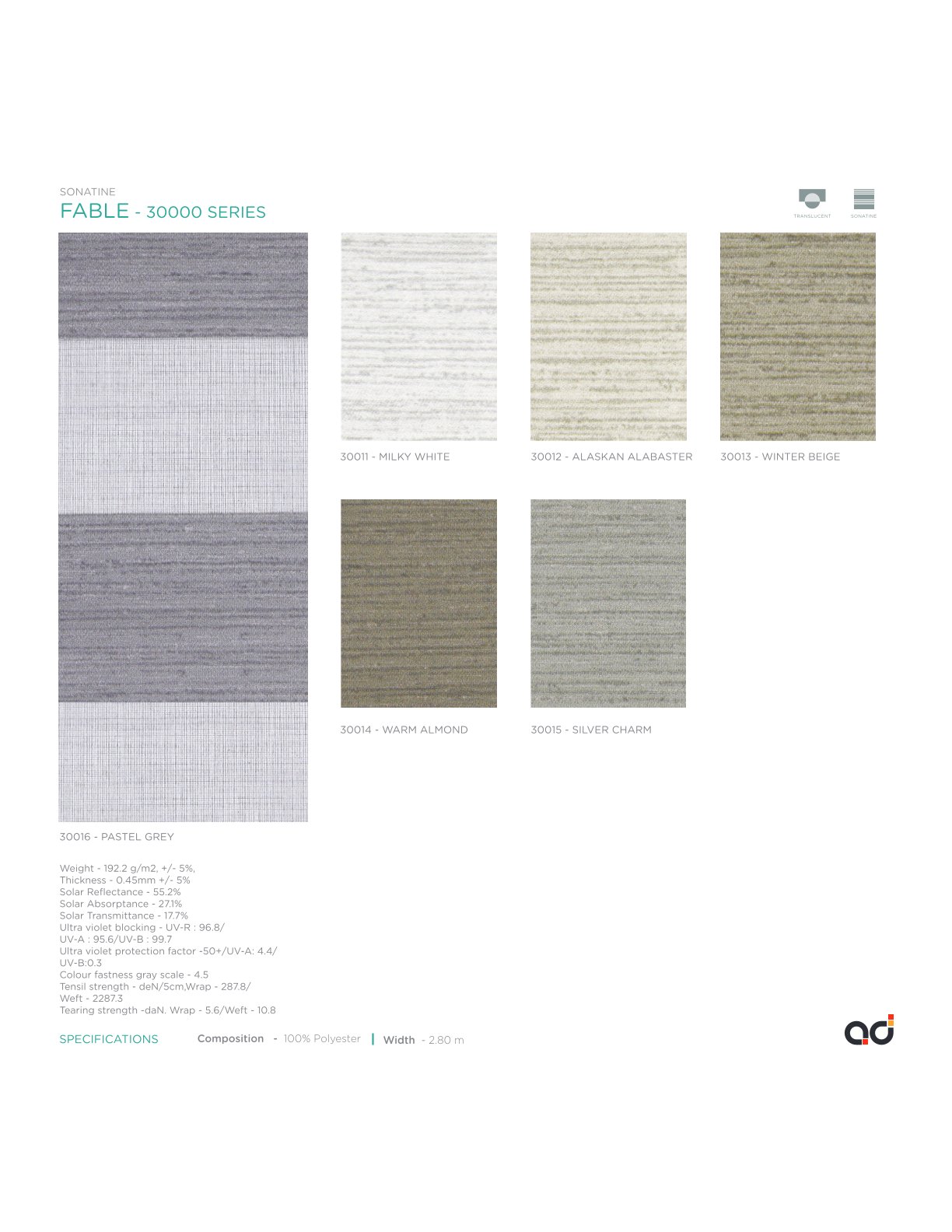 AD Vision  FABLE  30000 Series – Vol-1 Collection