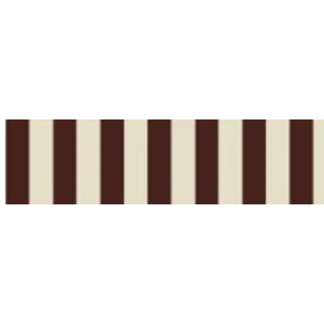Brown Cream C-907 PVC Awning | Durable Outdoor Shade