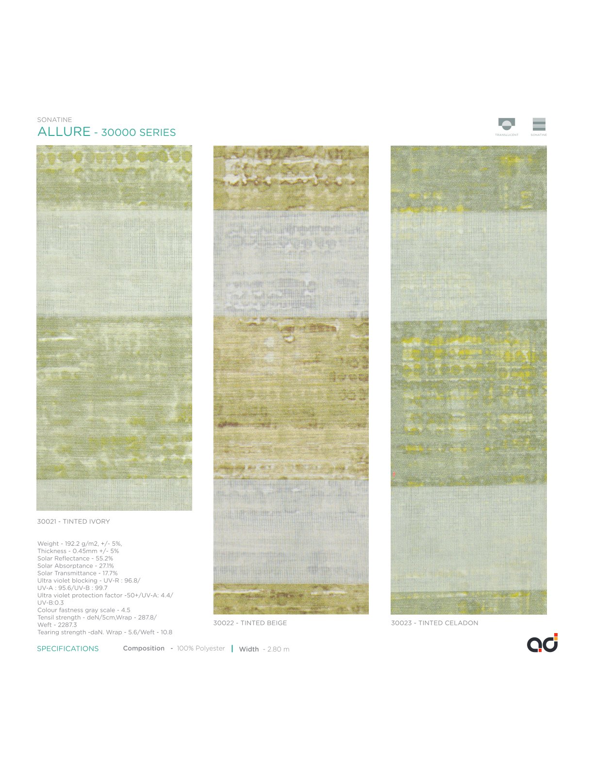 AD Vision  ALLURE  30000 Series – Vol-1 Collection