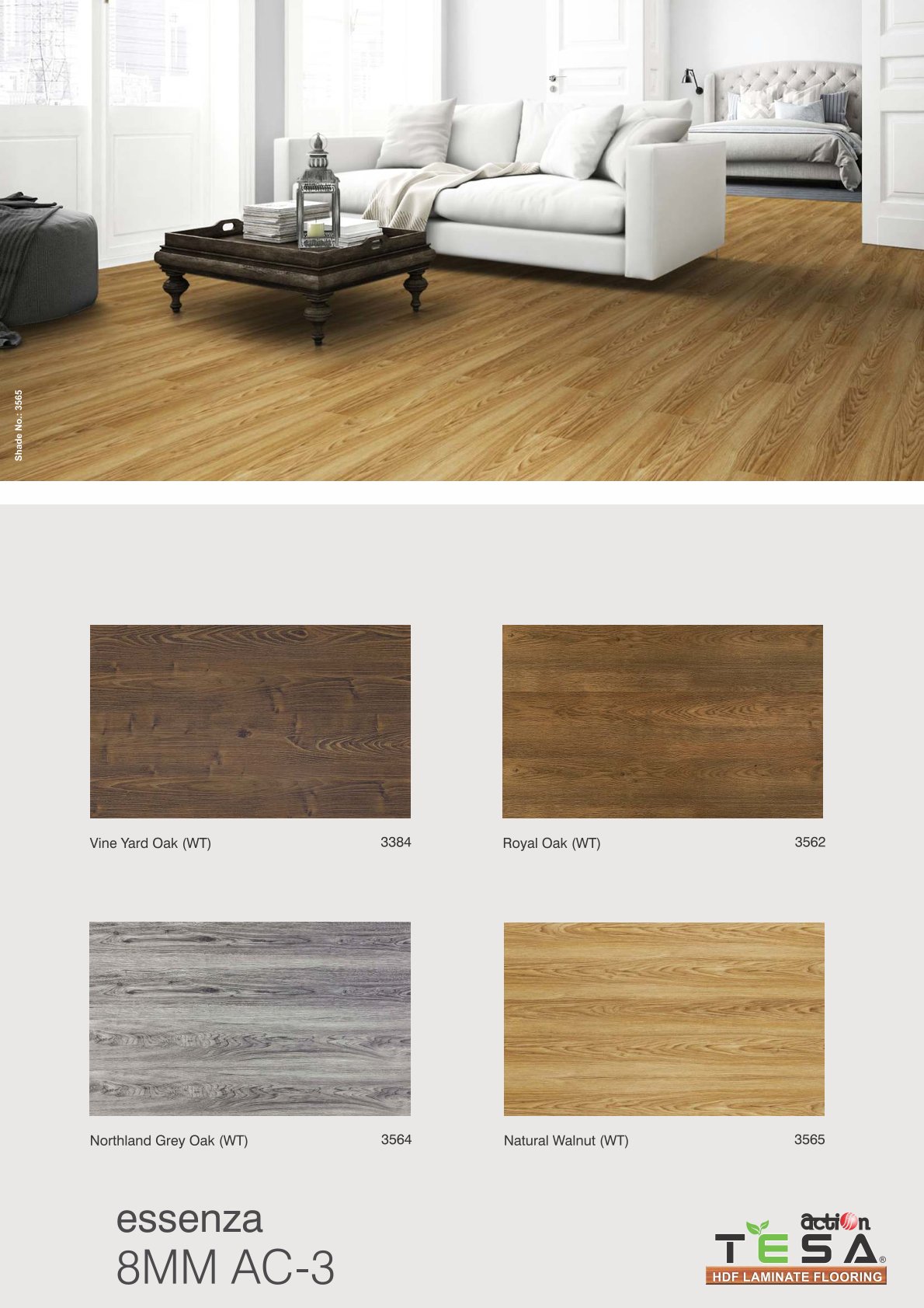 Action Tesa Vine yard oak 3384 8mm Laminate Flooring