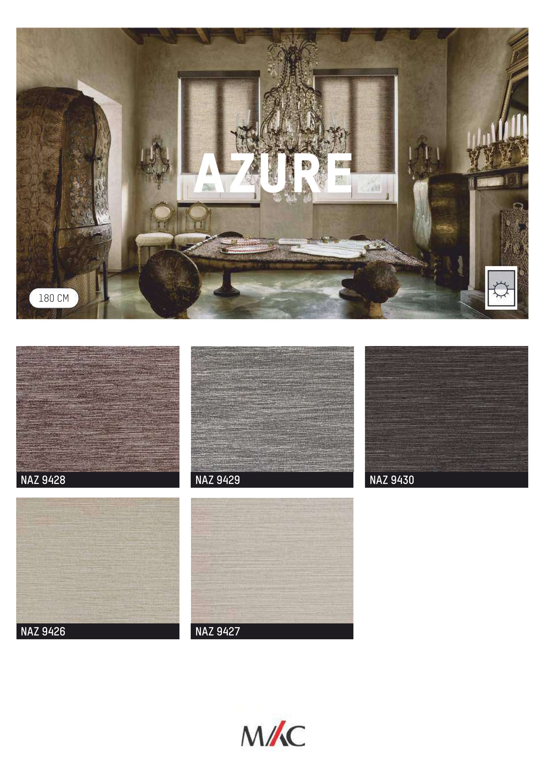 Mac Nature Blinds AZURE – Stylish & Durable Window Blinds