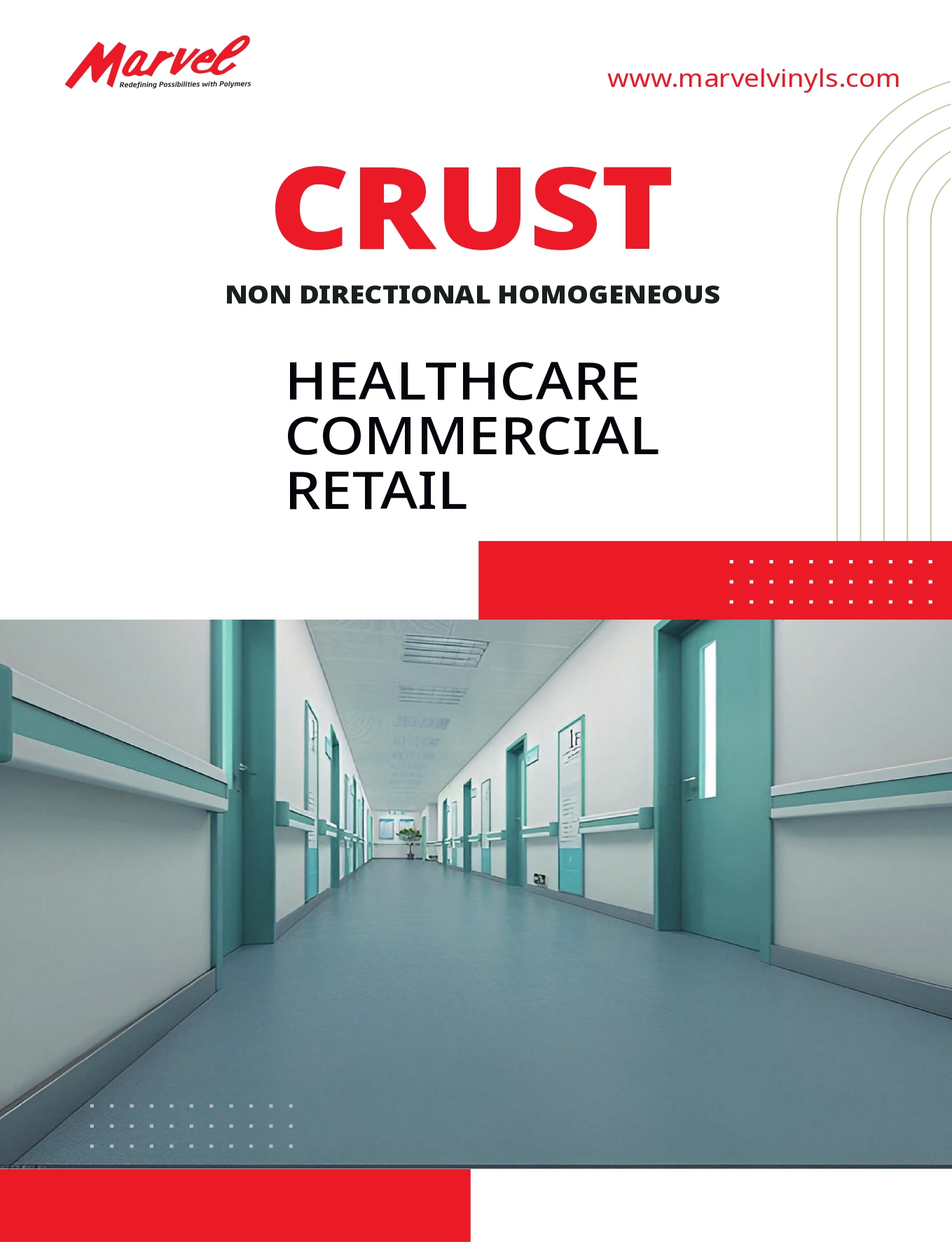 crust Hospital Flooring – Durable & Hygienic