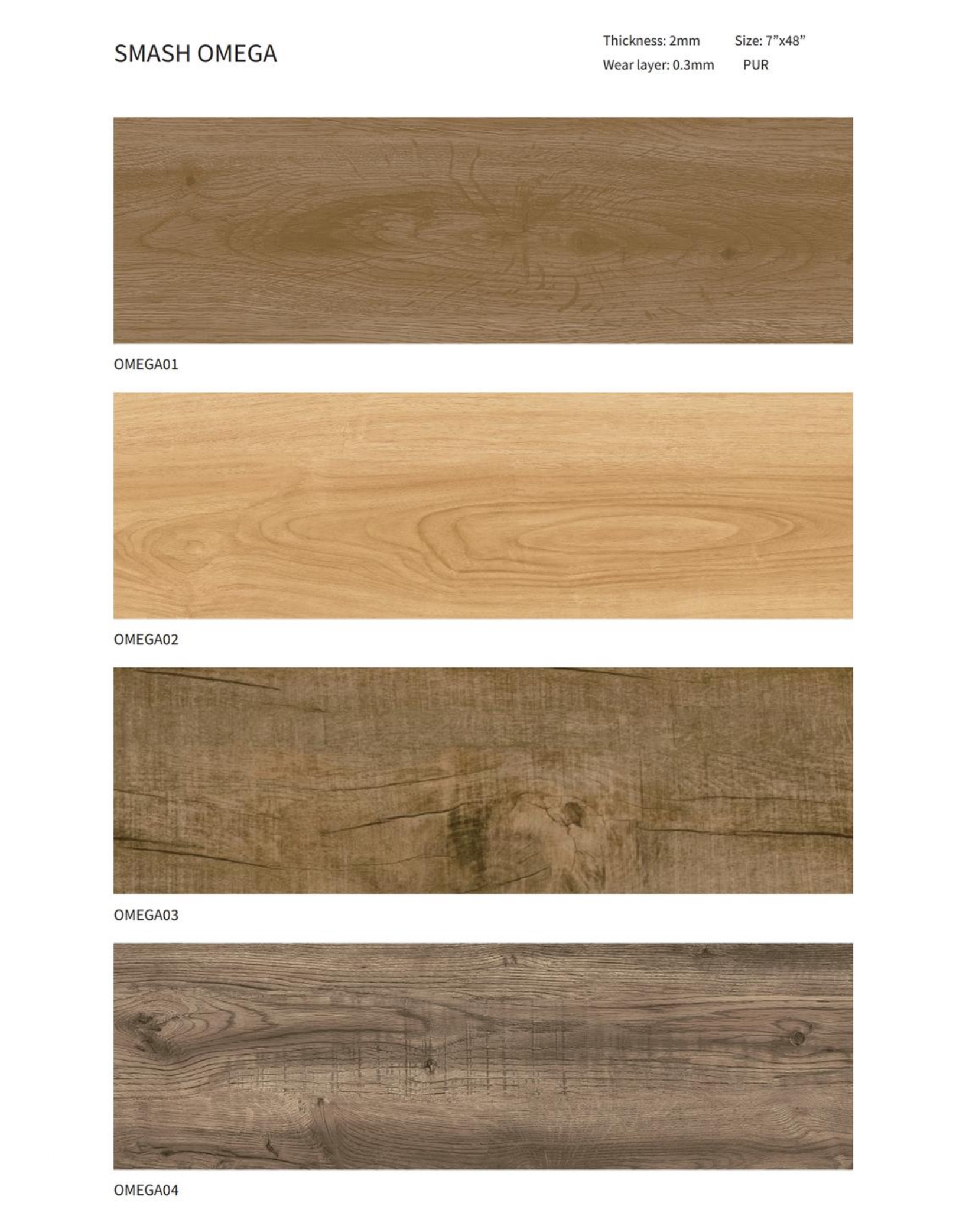 Marvel Smash Omega Vinyl Planks - Durable & Stylish