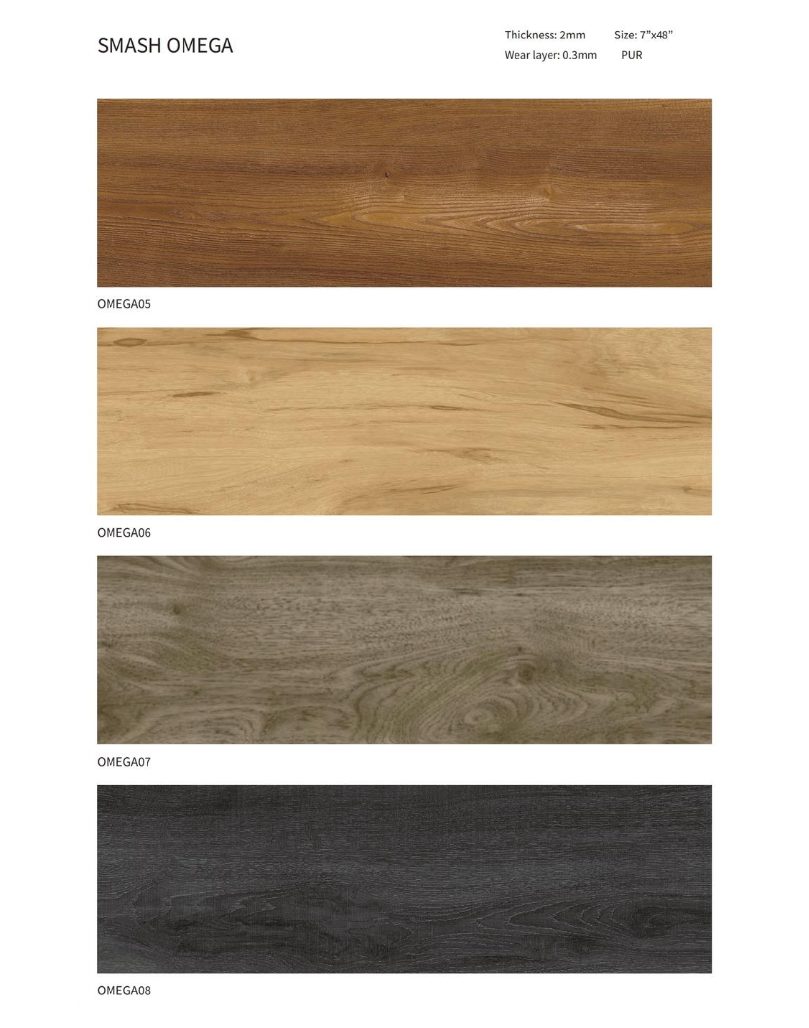 Marvel Smash Omega Vinyl Planks - Durable & Stylish