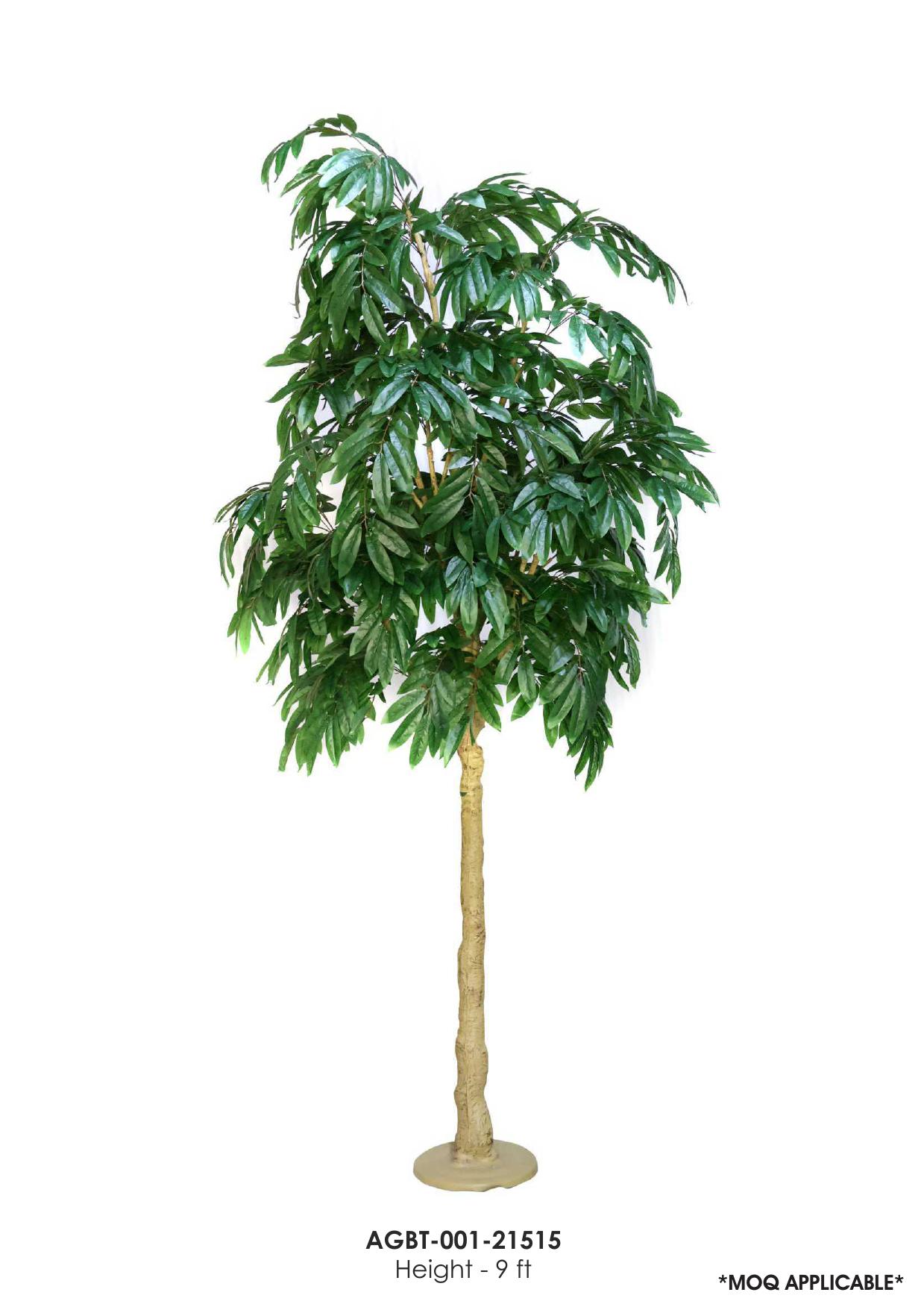 AGBT-001-21515 9ft Green Revolution Artificial Plant – Lush & Lifelike