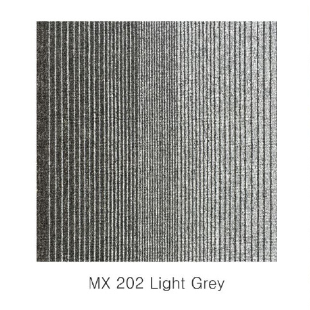 MX 202 Light Grey Florence Carpet Tile - Durable Flooring Solution